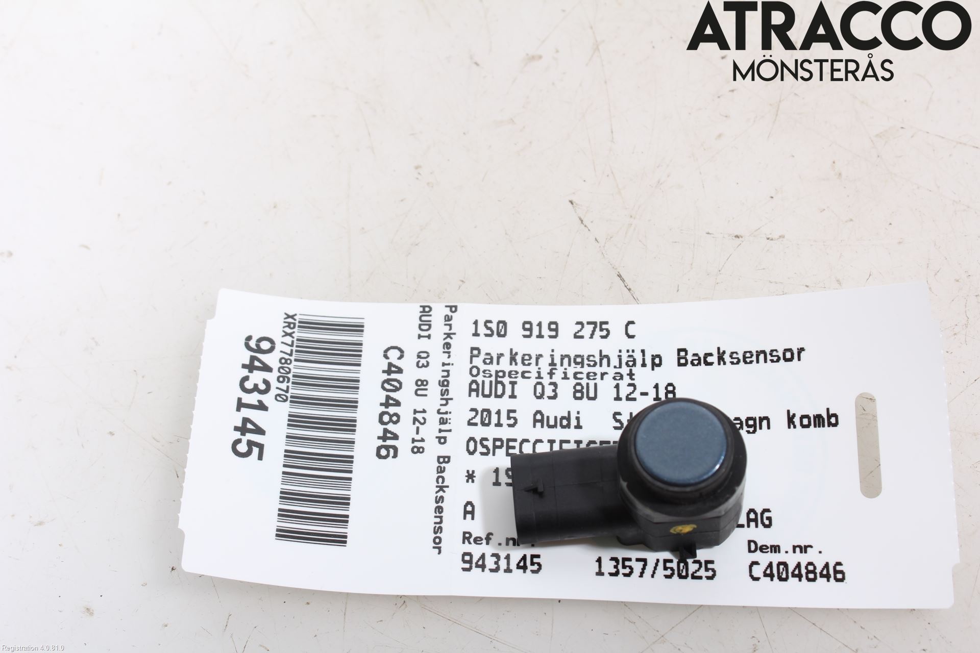Audi Q3 8U 12-18 Parkeringshjälp Backsensor