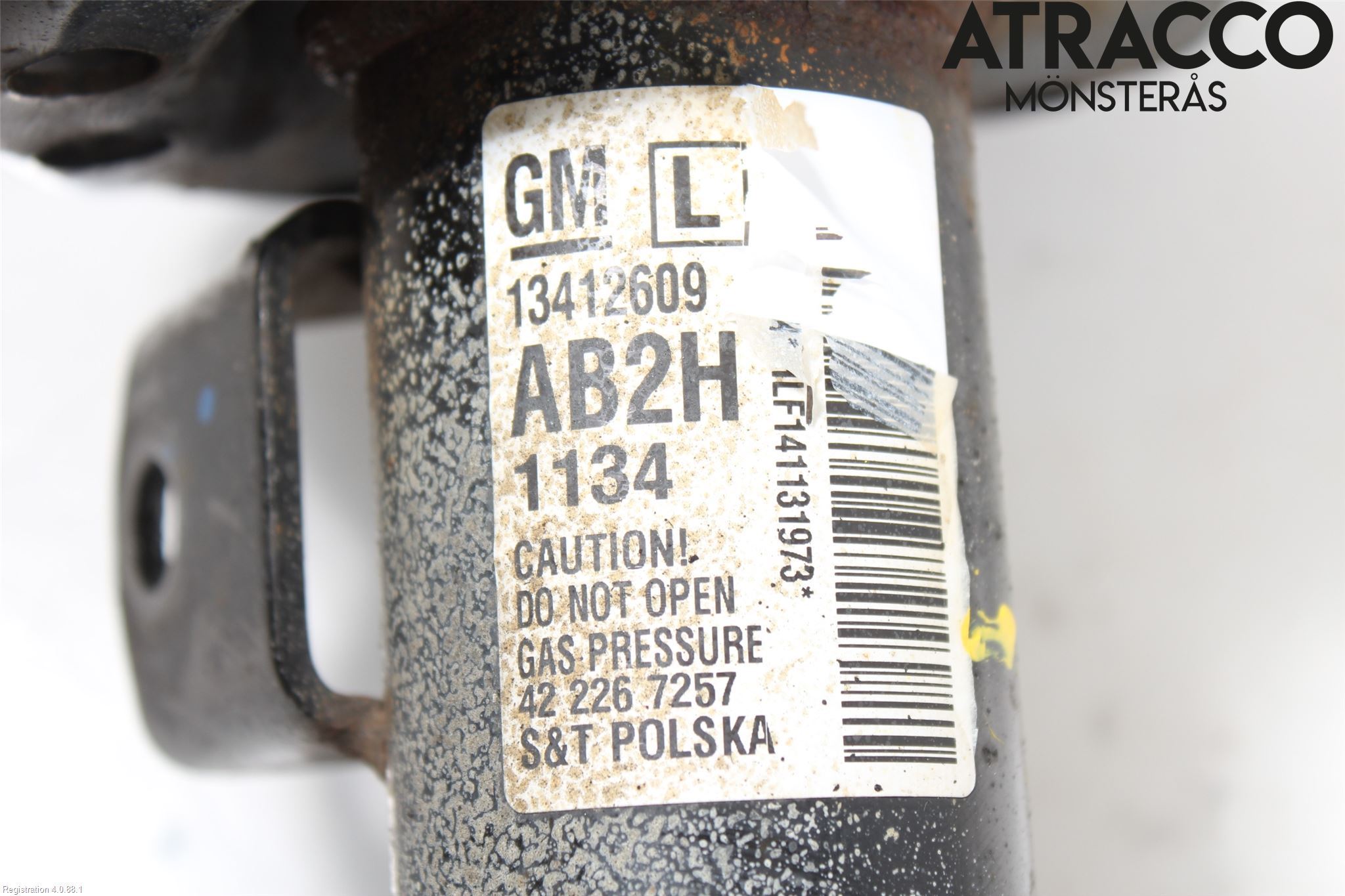 Opel ASTRA J 10-15 Fjäderben Fram Vänster