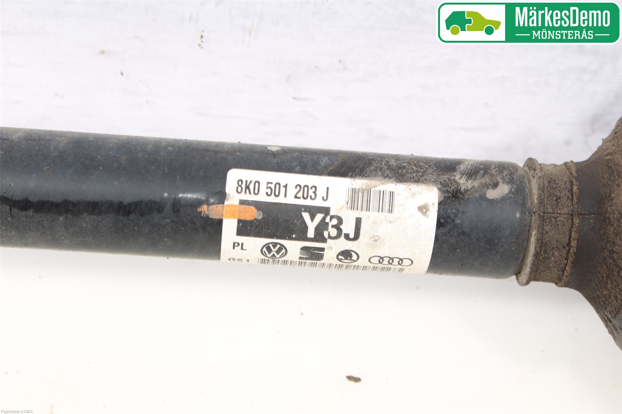 Audi A5 07-16 Drivaxel Bak Höger