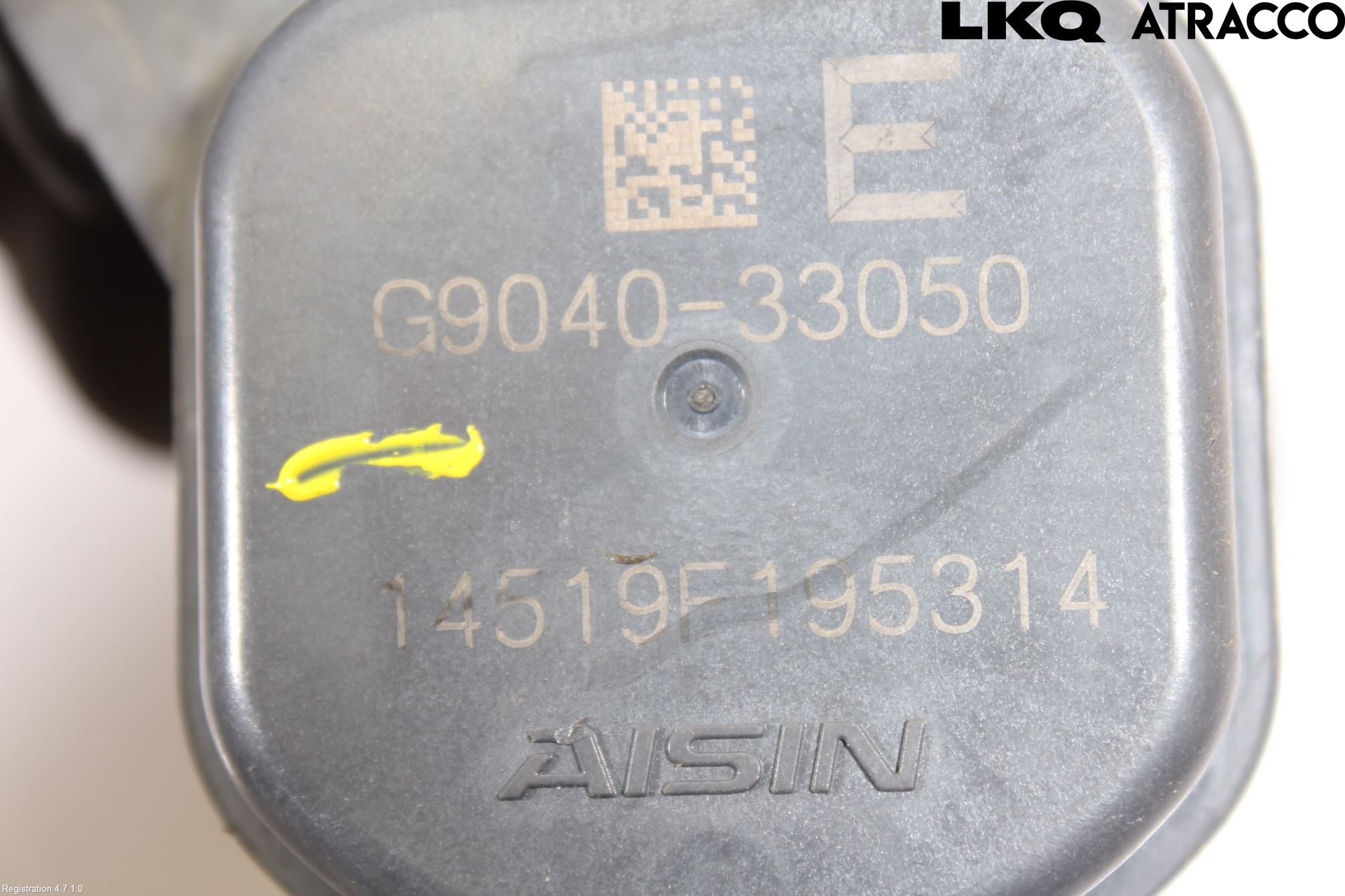 Toyota COROLLA 19- Värme Cirkulationspump