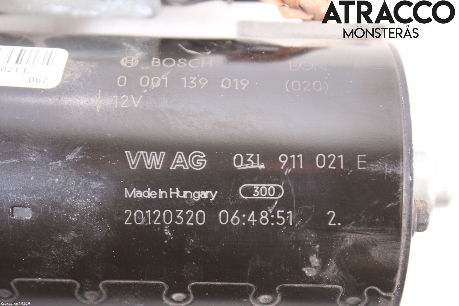 Audi A4 12-15 Startmotor Diesel