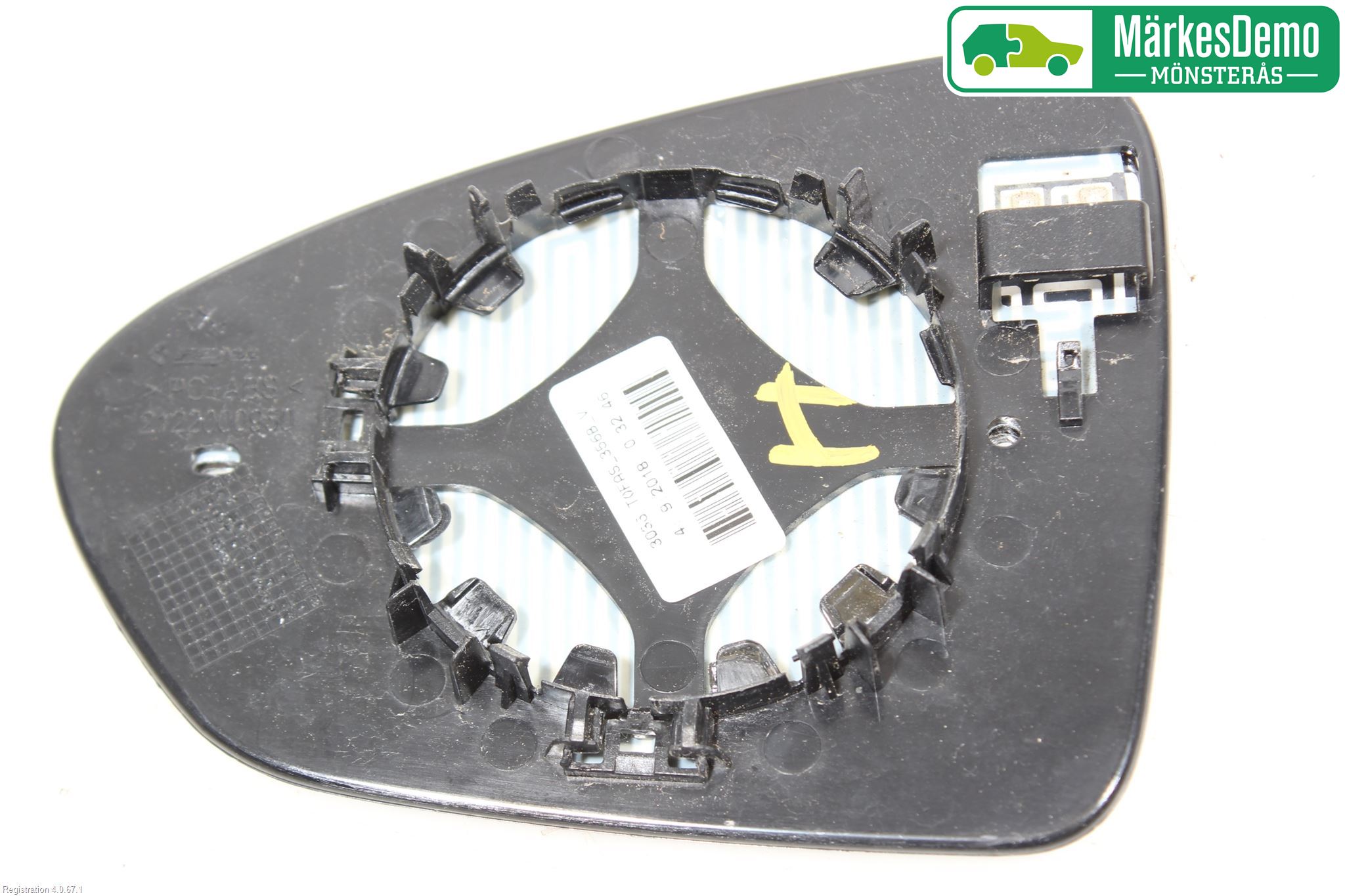 Fiat TIPO/CROSS 16- Spegelglas Hö