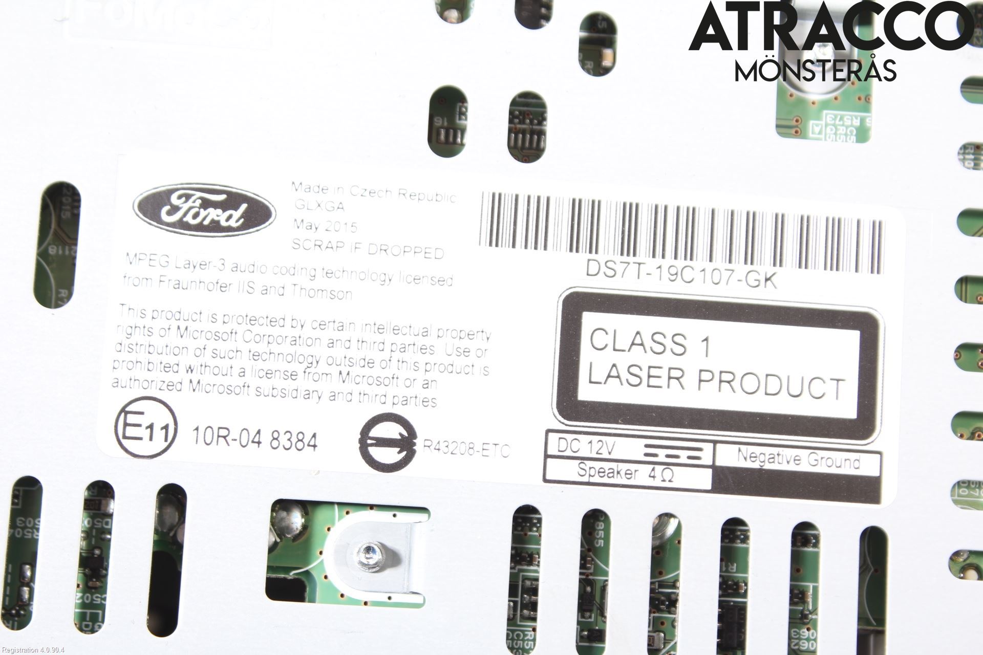 Ford MONDEO 15-22 Cd Radio - Multimediapanel