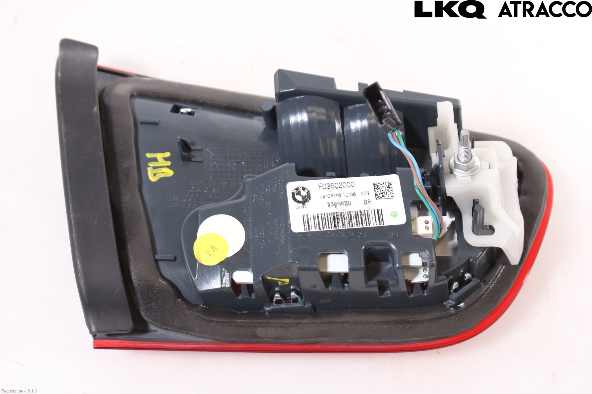 BMW 1 F20/F21 11-19 Bakljus Lucka Hö