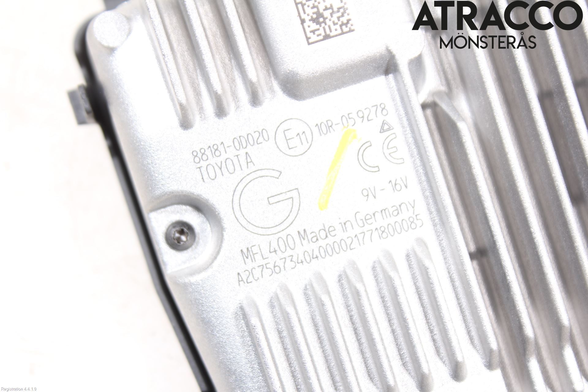 Toyota YARIS XP130 15-20 Sensor Aktivt Kollisionsskydd