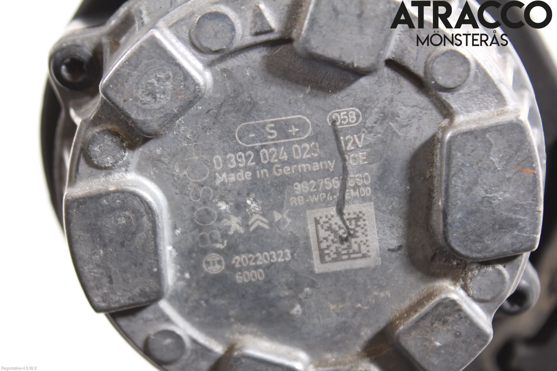 Peugeot 2008/E-2008 20- Värme Cirkulationspump