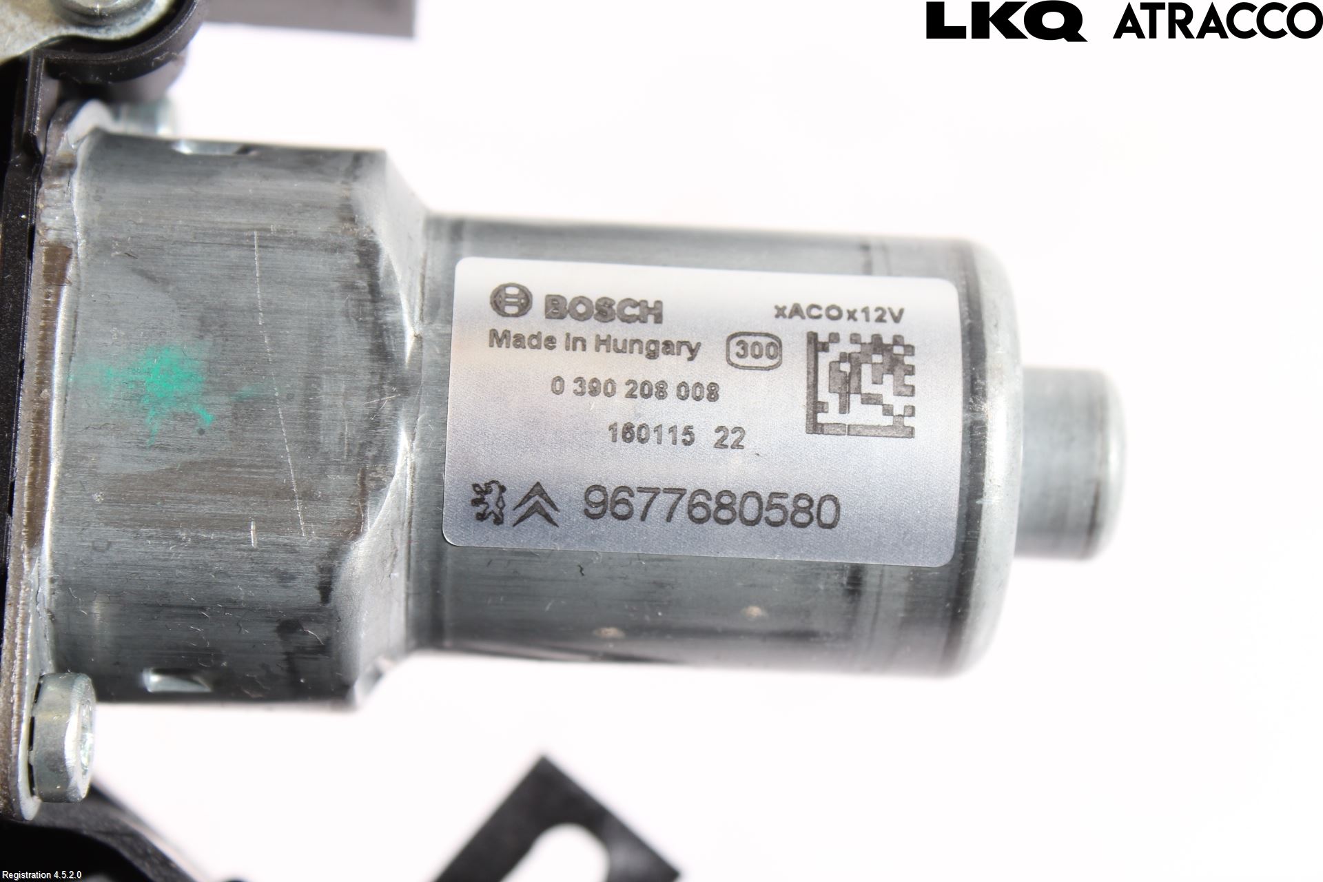Peugeot 308 14-21 Torkarmotor Baklucka