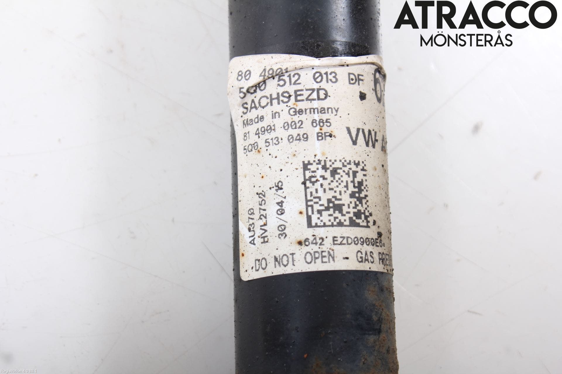 Audi A3/S3 8V 13-20 Stötdämpare Bak