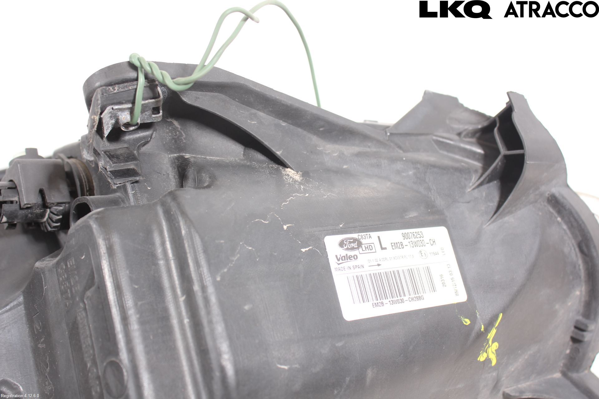 Ford S-MAX 15- Strålkastare Vänster