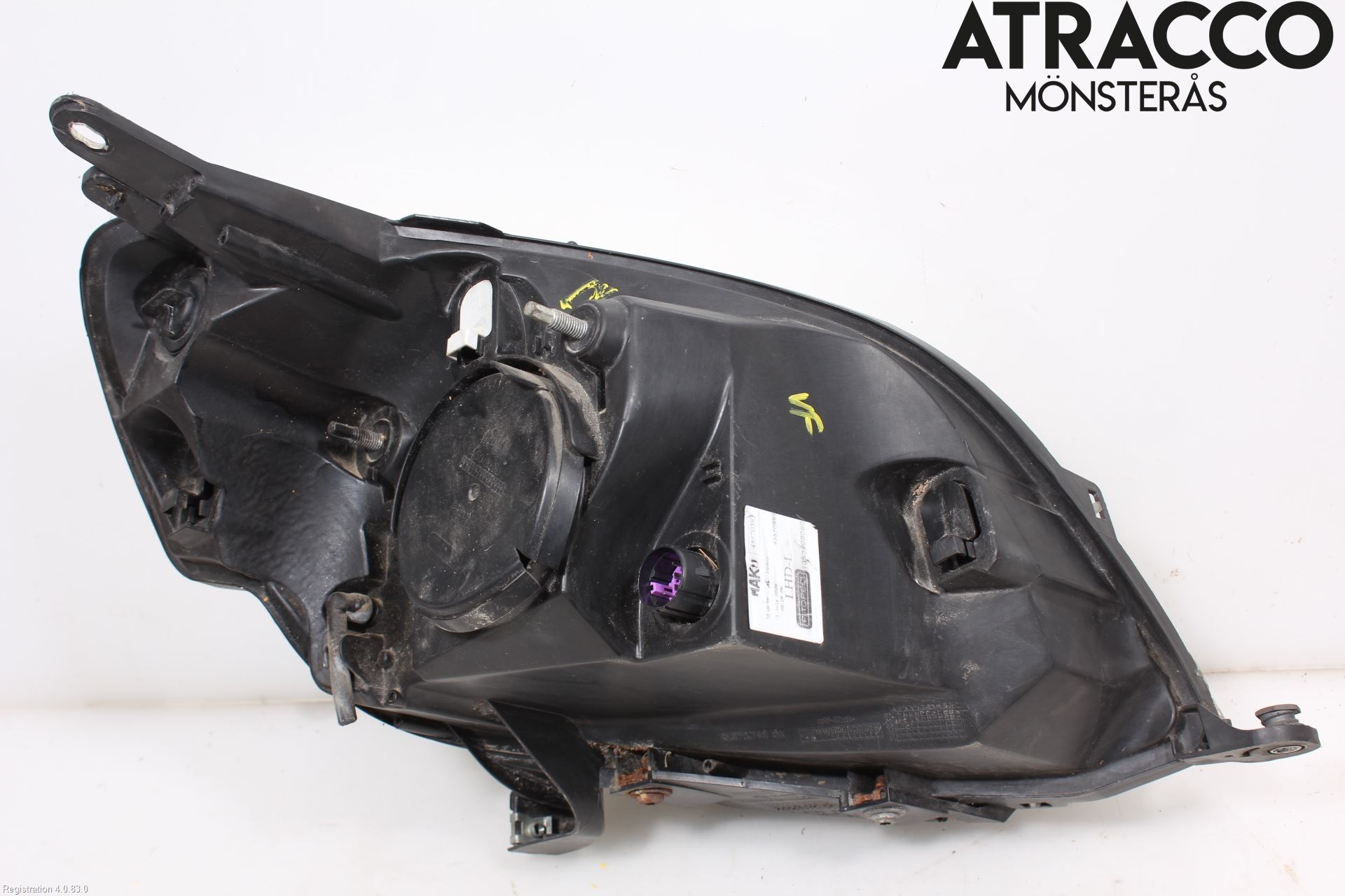 Peugeot BIPPER Strålkastare Vänster