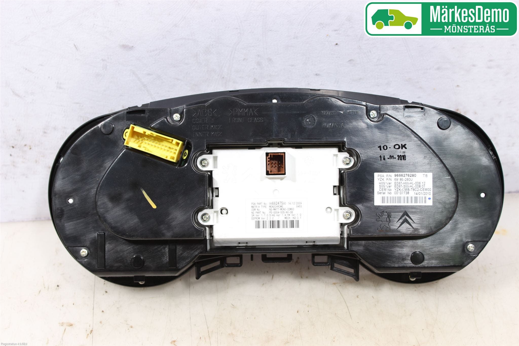 Peugeot 5008 10-16 Instrument Komb