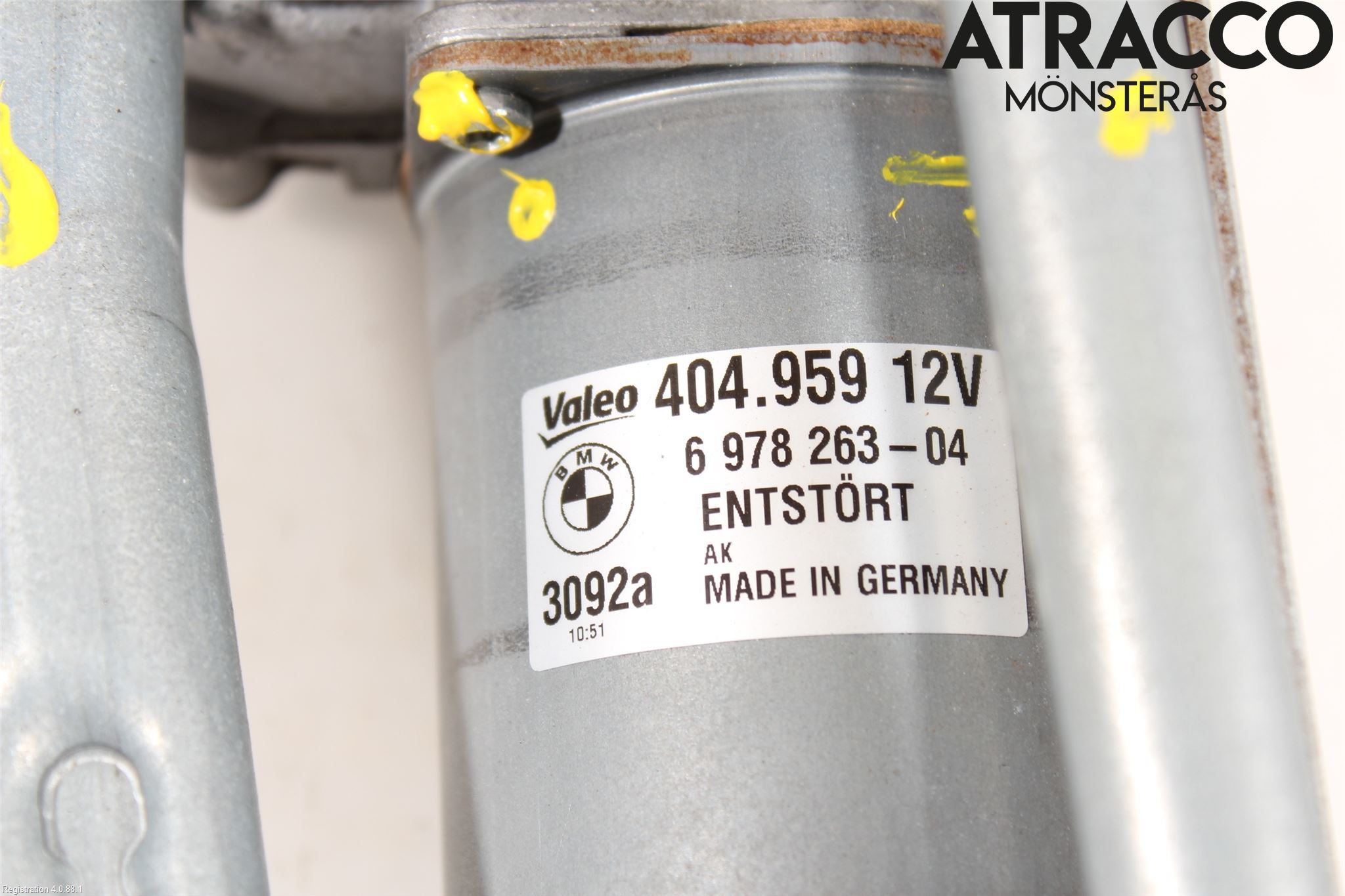 BMW 3 E90/91 SED/TOU 05-12 Torkarmotor Vindruta