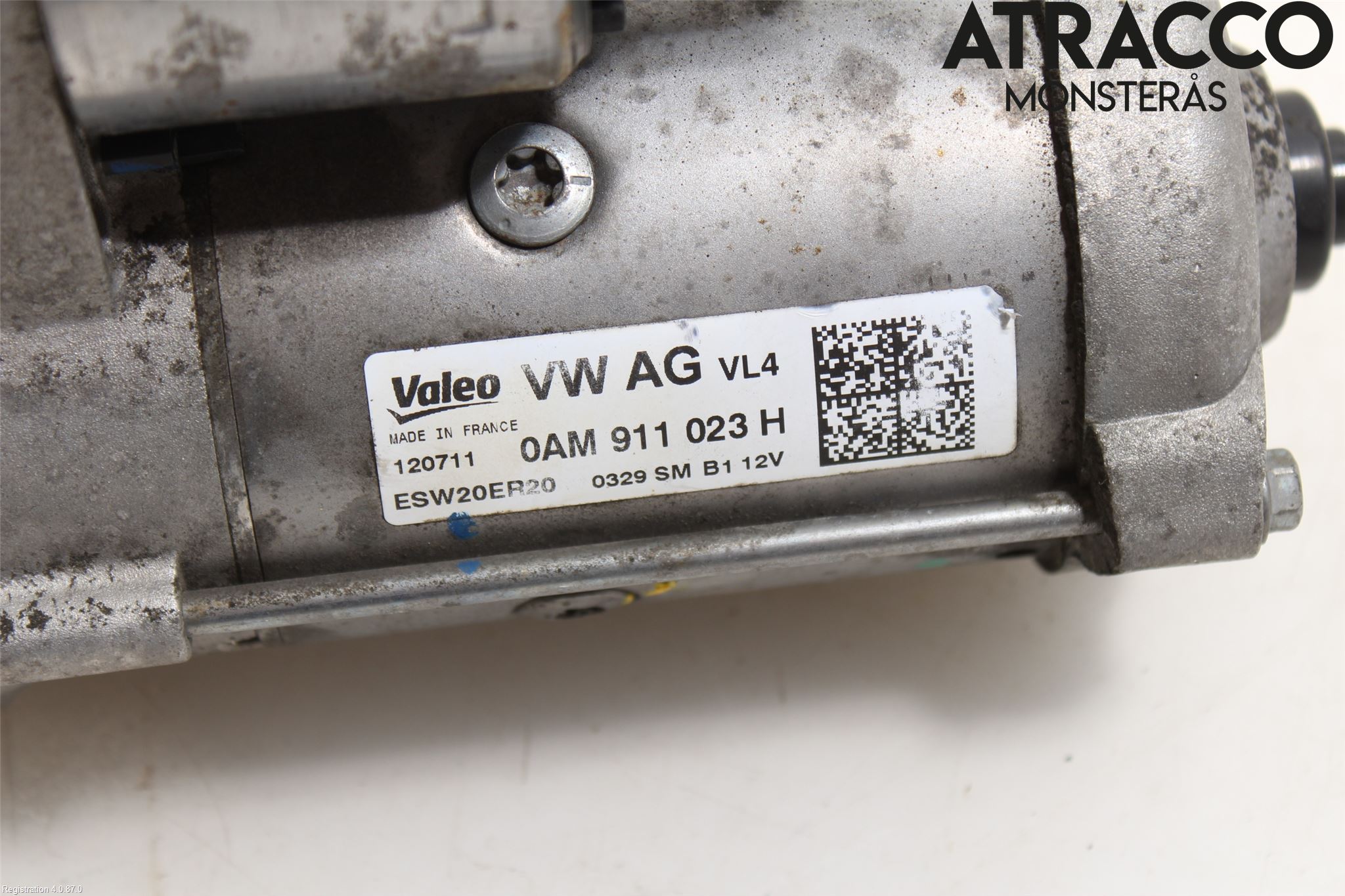 Audi A3/S3 05-13 Startmotor Diesel