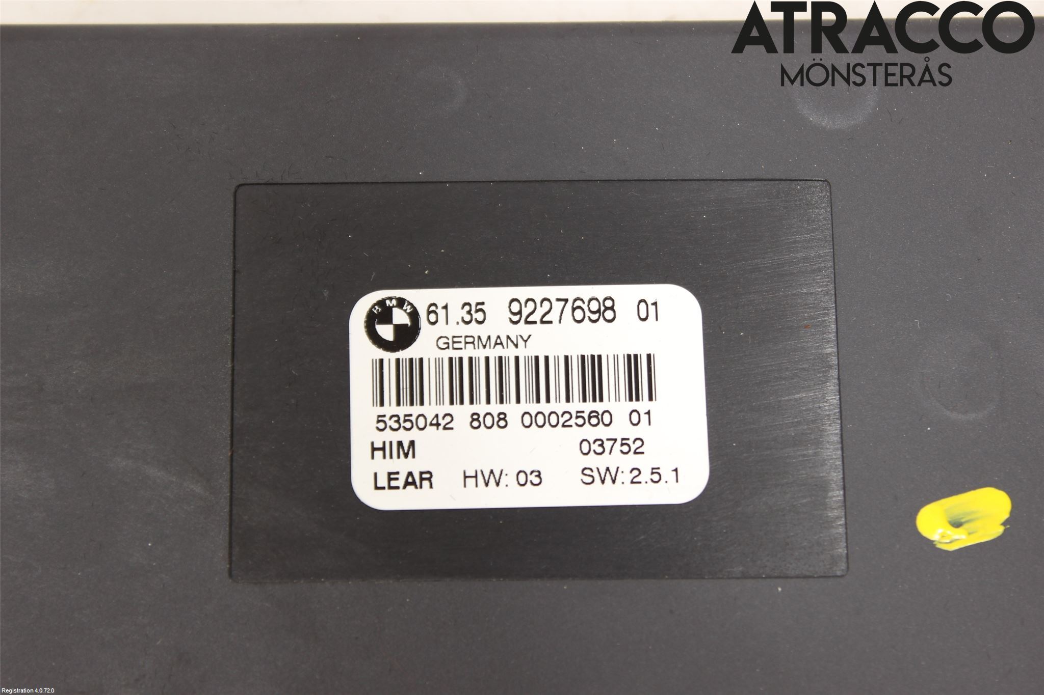 BMW X6 E71/E72   08-14 Styrenhet Övrigt