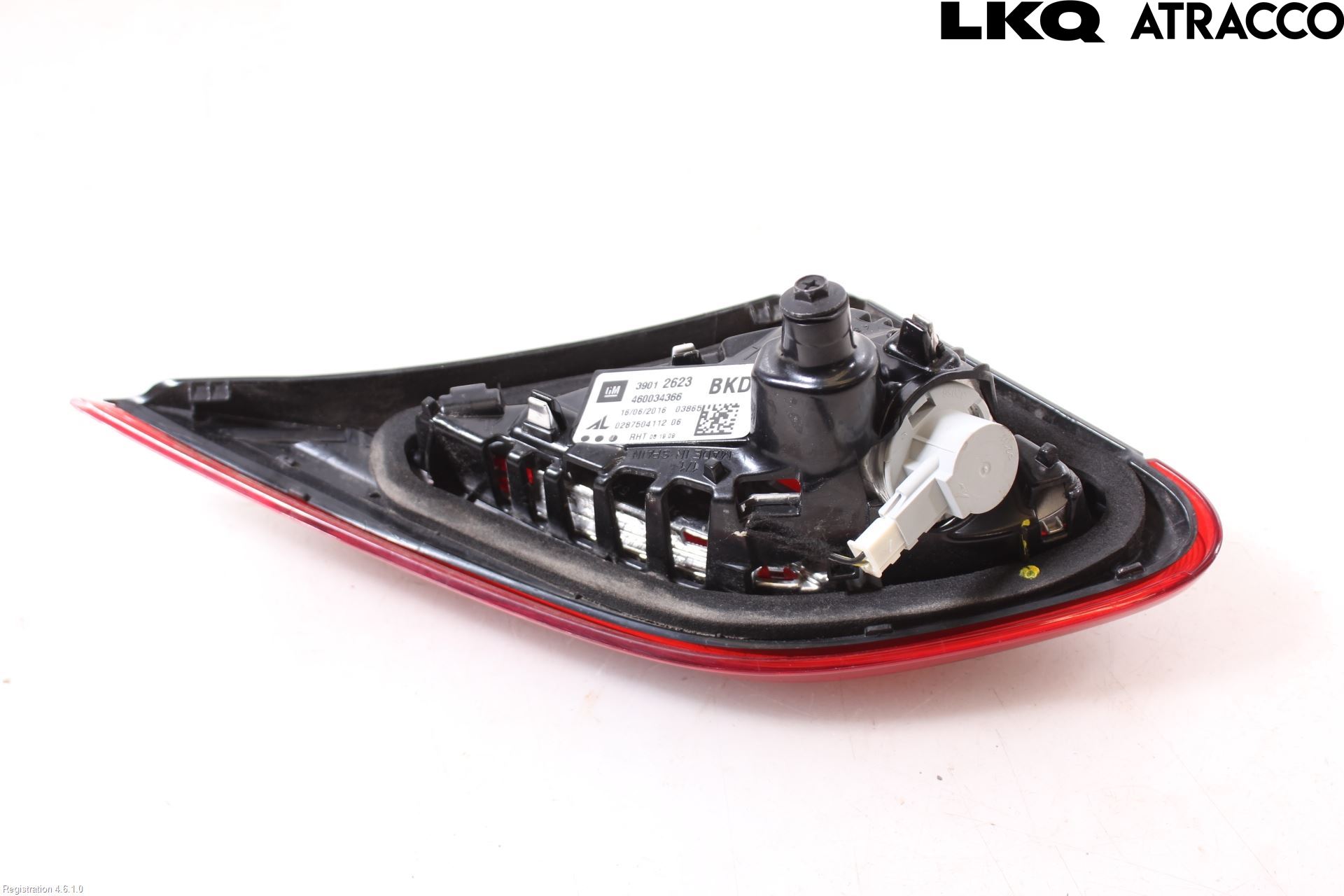 Opel CORSA E 15-19 Bakljus Lucka Vä