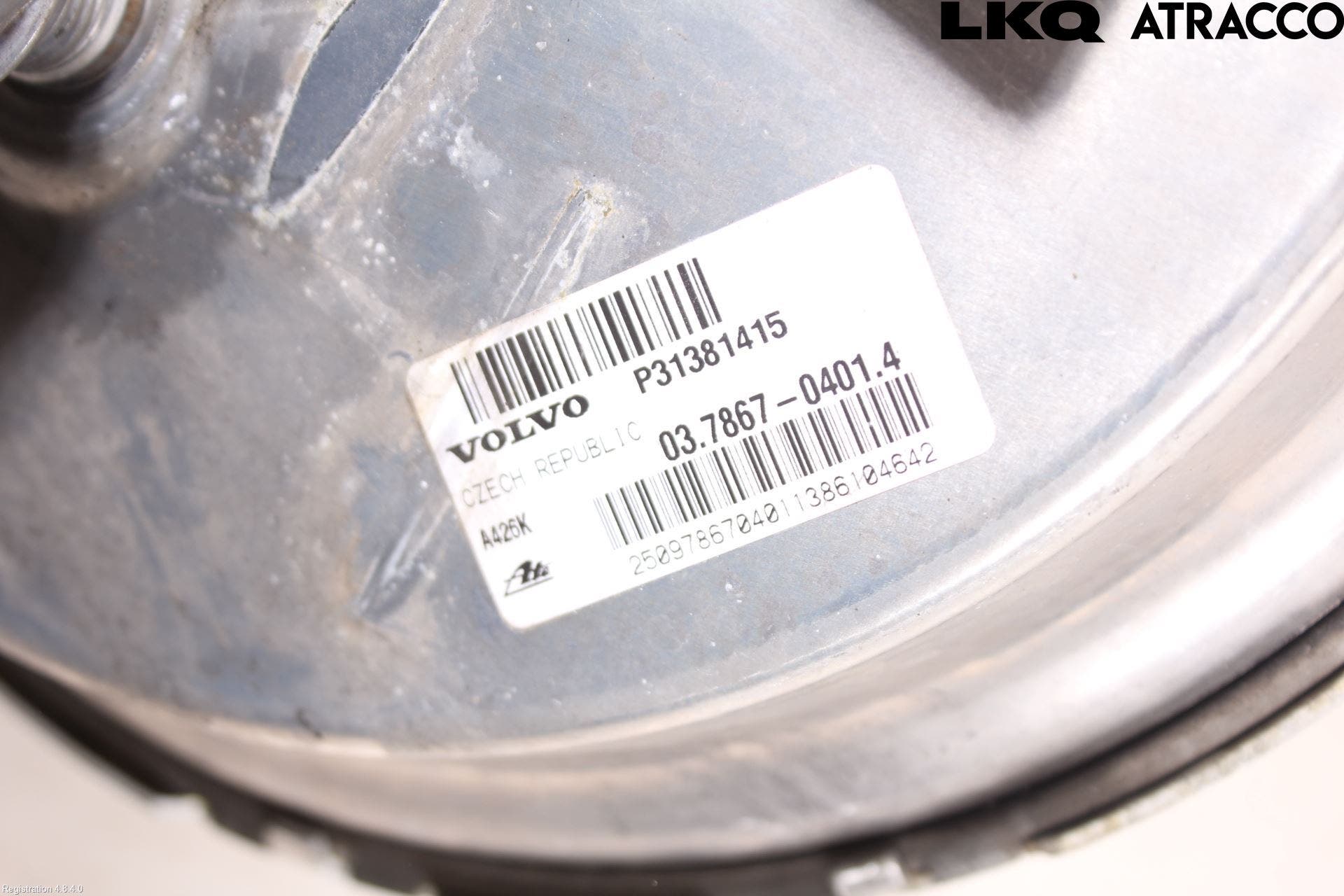 Volvo XC90/RECHARGE 16- Bromsservo