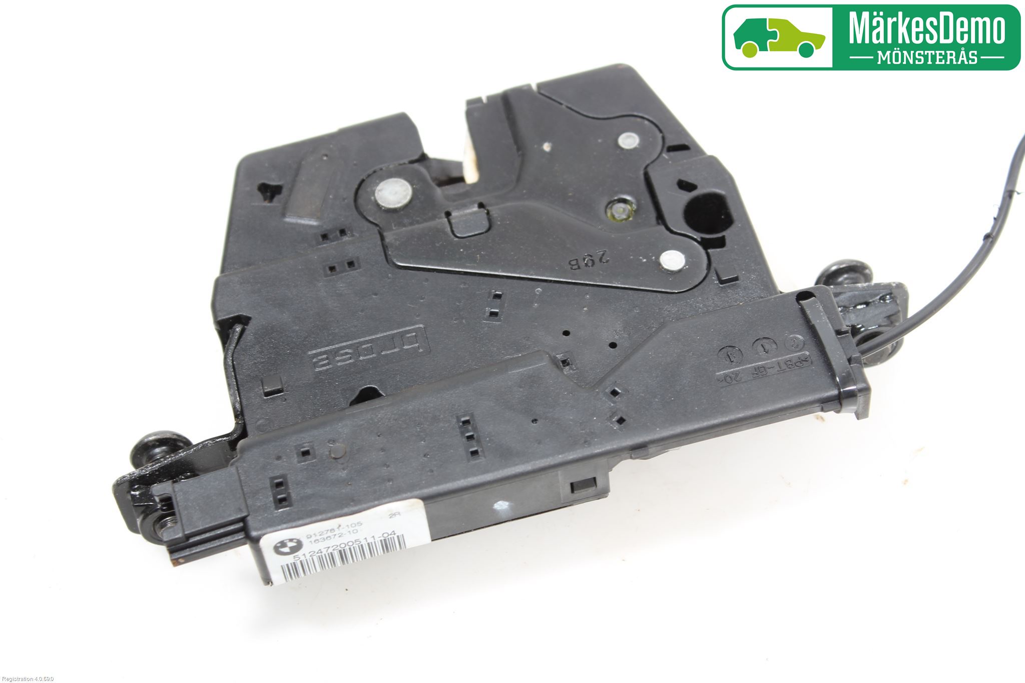 BMW X1 E84 10-15 Låskista Baklucka