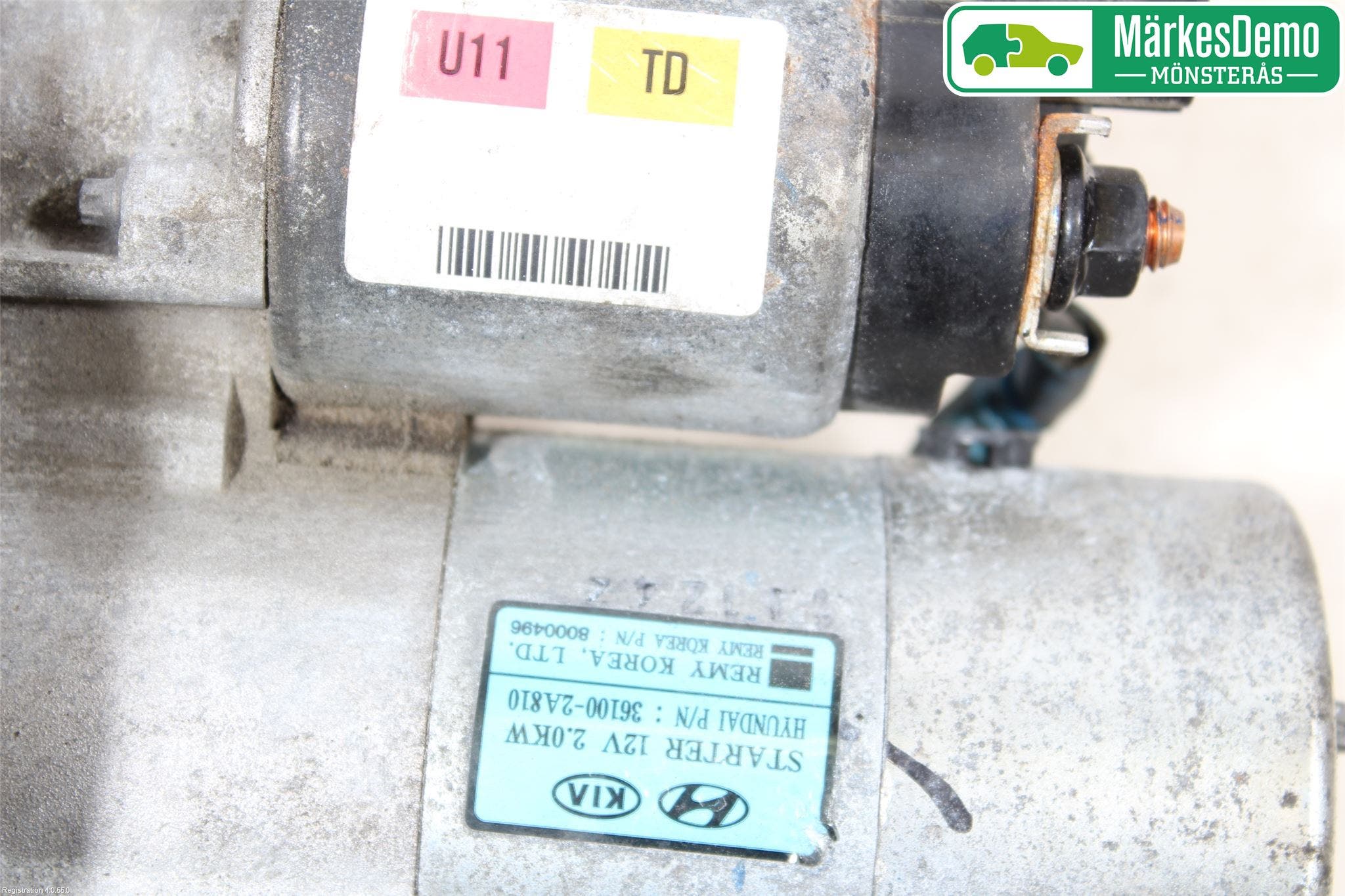 Kia OPTIMA 00-15 Startmotor Diesel