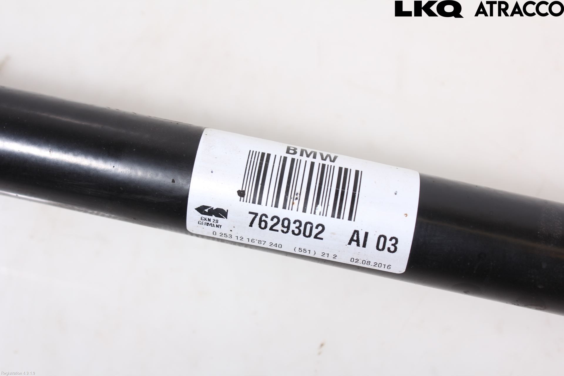 BMW 1 F20/F21 11-19 Drivaxel Bak Höger