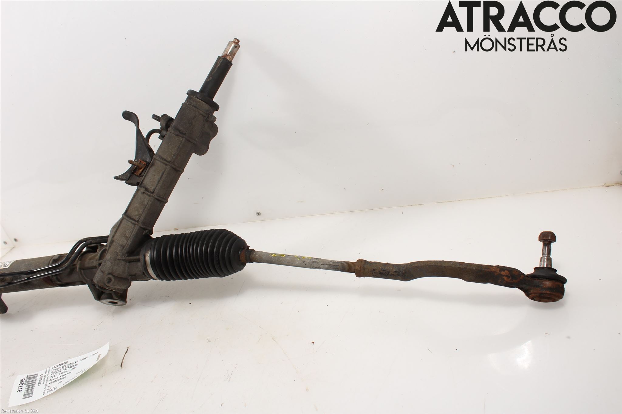 Nissan PRIMASTAR Styrväxel Servo -Snäcka