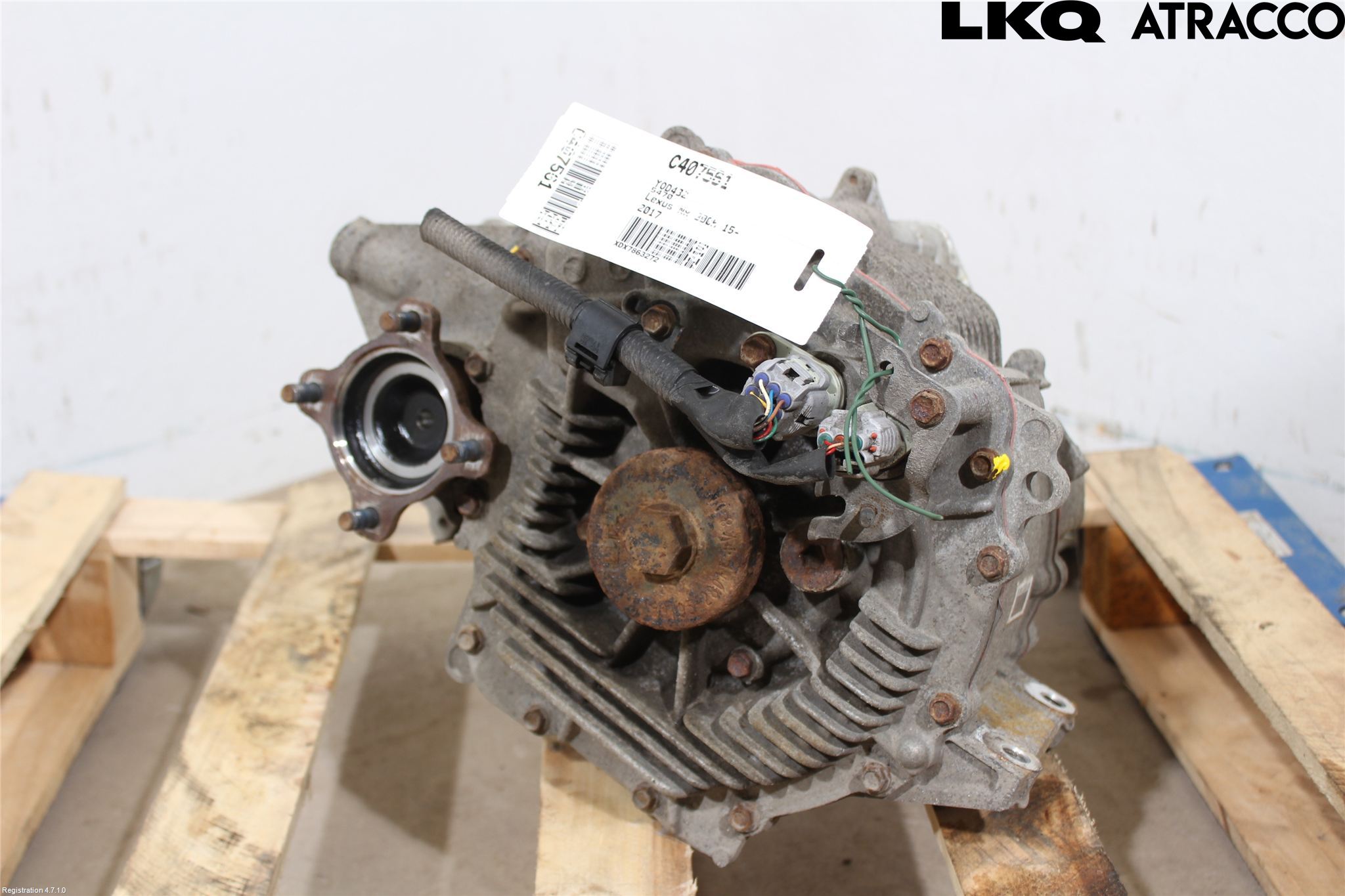 Lexus NX 300h 15-21 Motor Elektrisk Bak