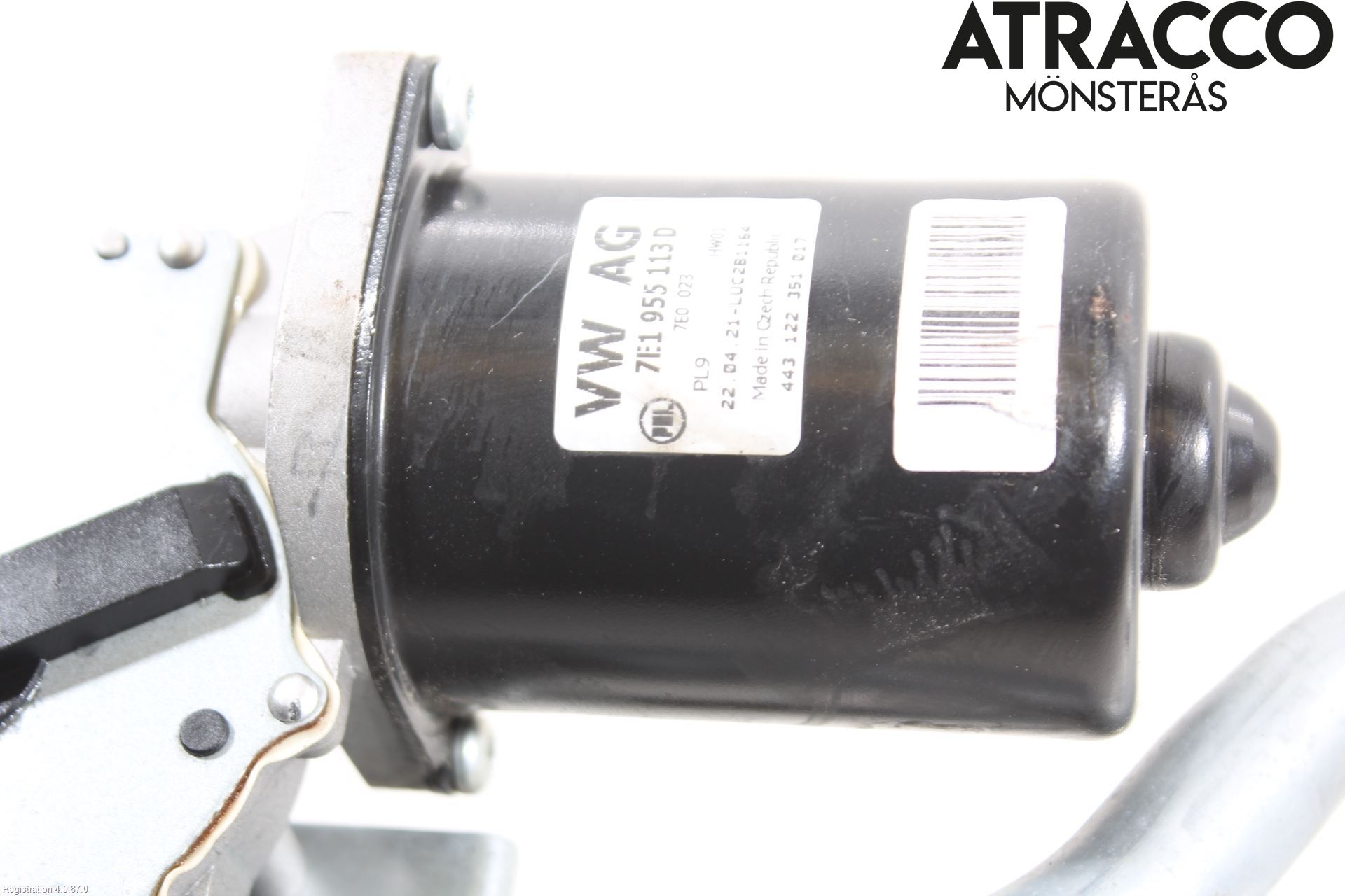 Volkswagen VW TRANSP/CARAVELLE (T6) 16-22 Torkarmotor Vindruta
