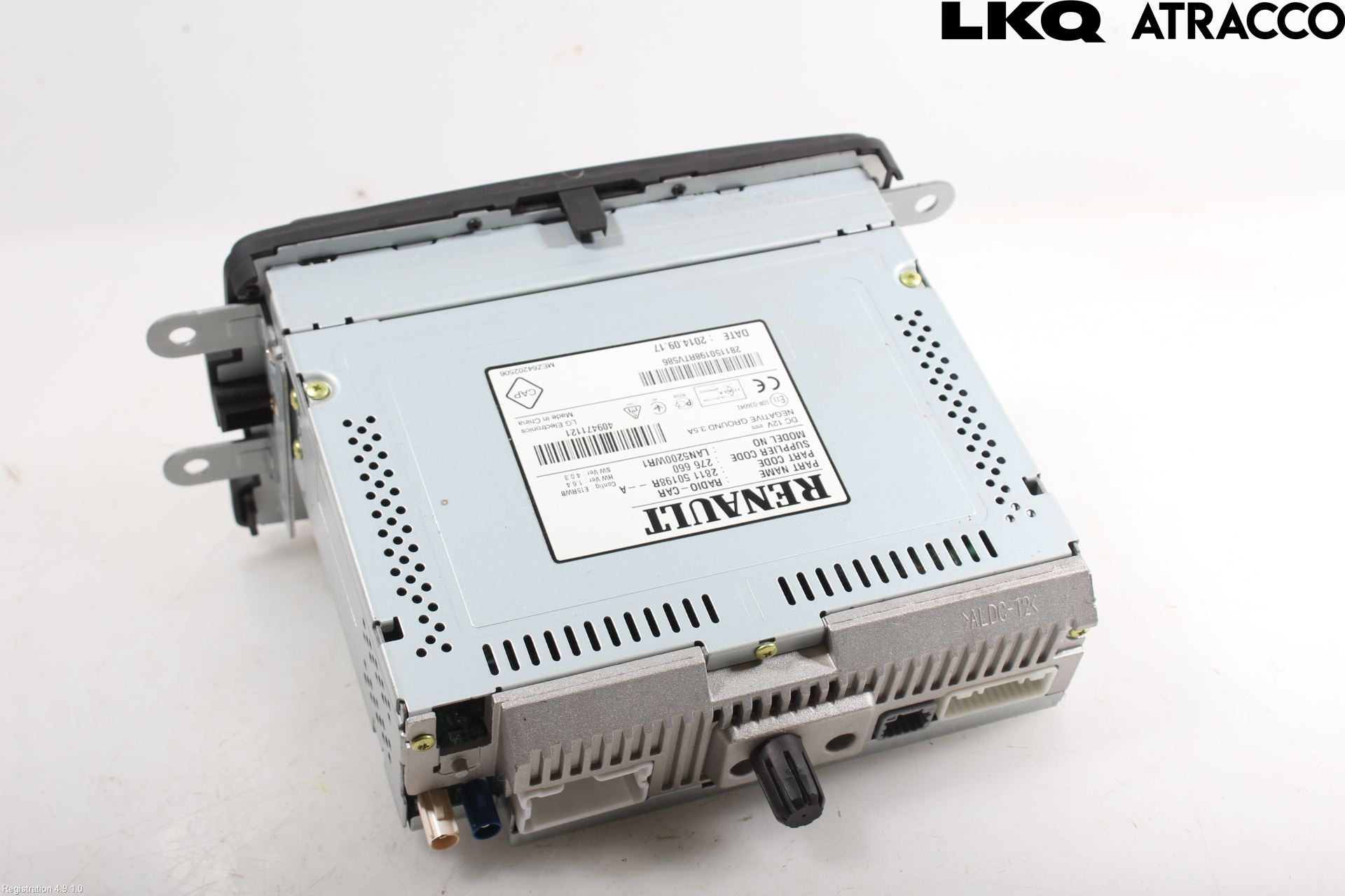 Opel VIVARO 15-19 Multifunktionsdisplay