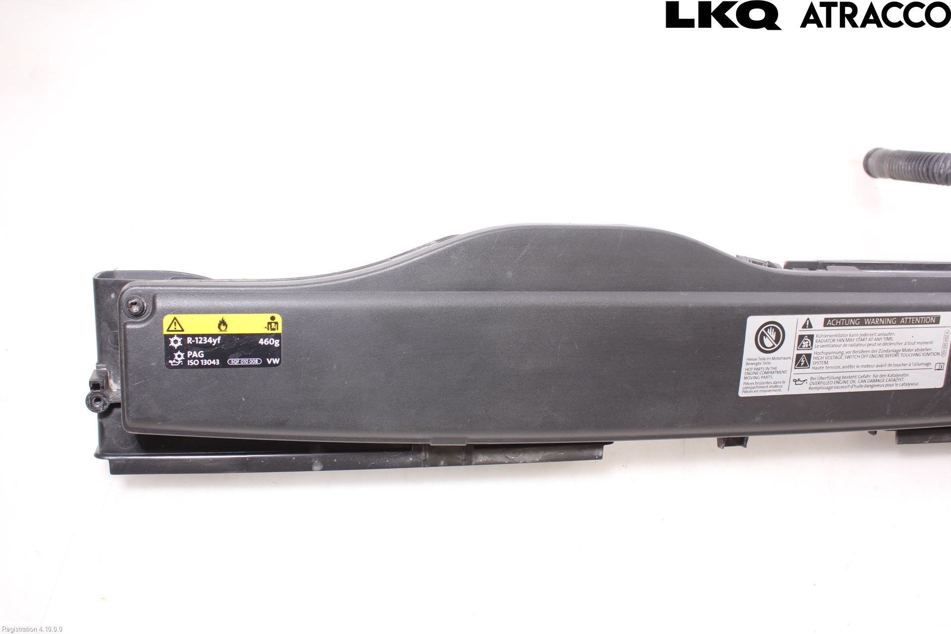 Volkswagen VW GOLF / E-GOLF VII 13-20 Deflektor Plåt-Plast Kylning