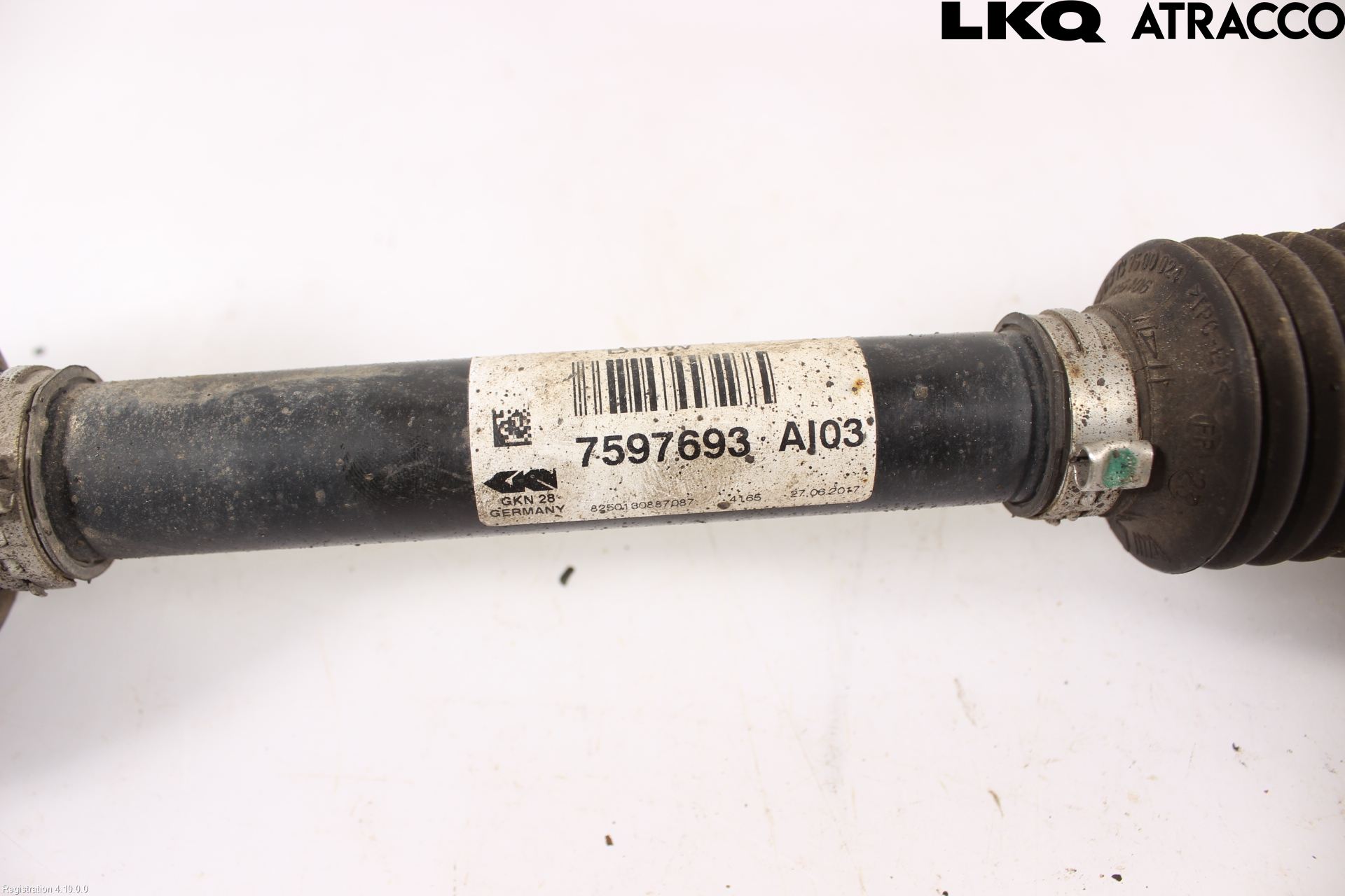 BMW 3 GT F34 13-19 Drivaxel Fram Vänster