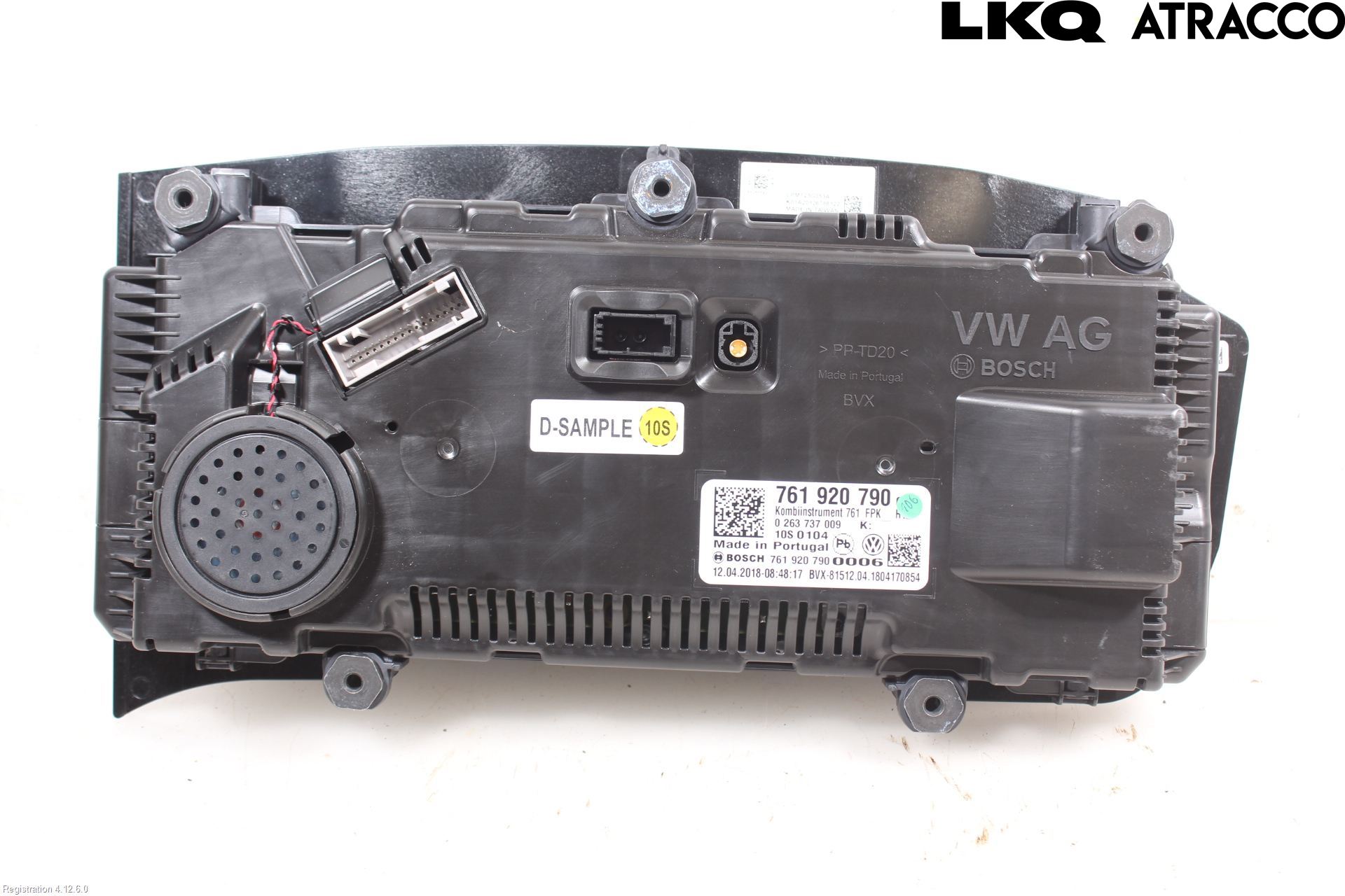 Volkswagen VW TOUAREG CR 18- Instrument Komb