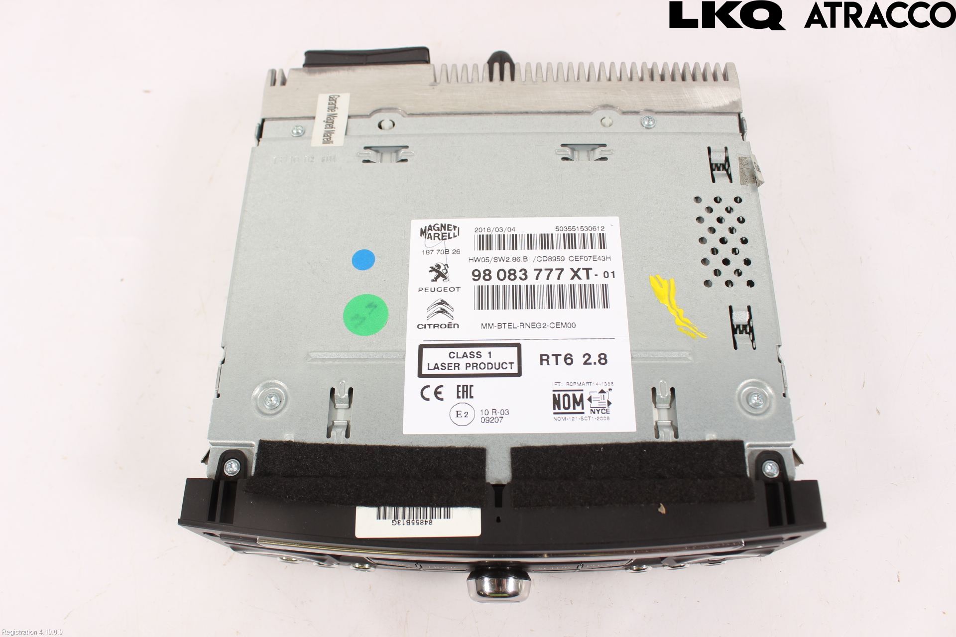 Peugeot 3008 09-16 Radio