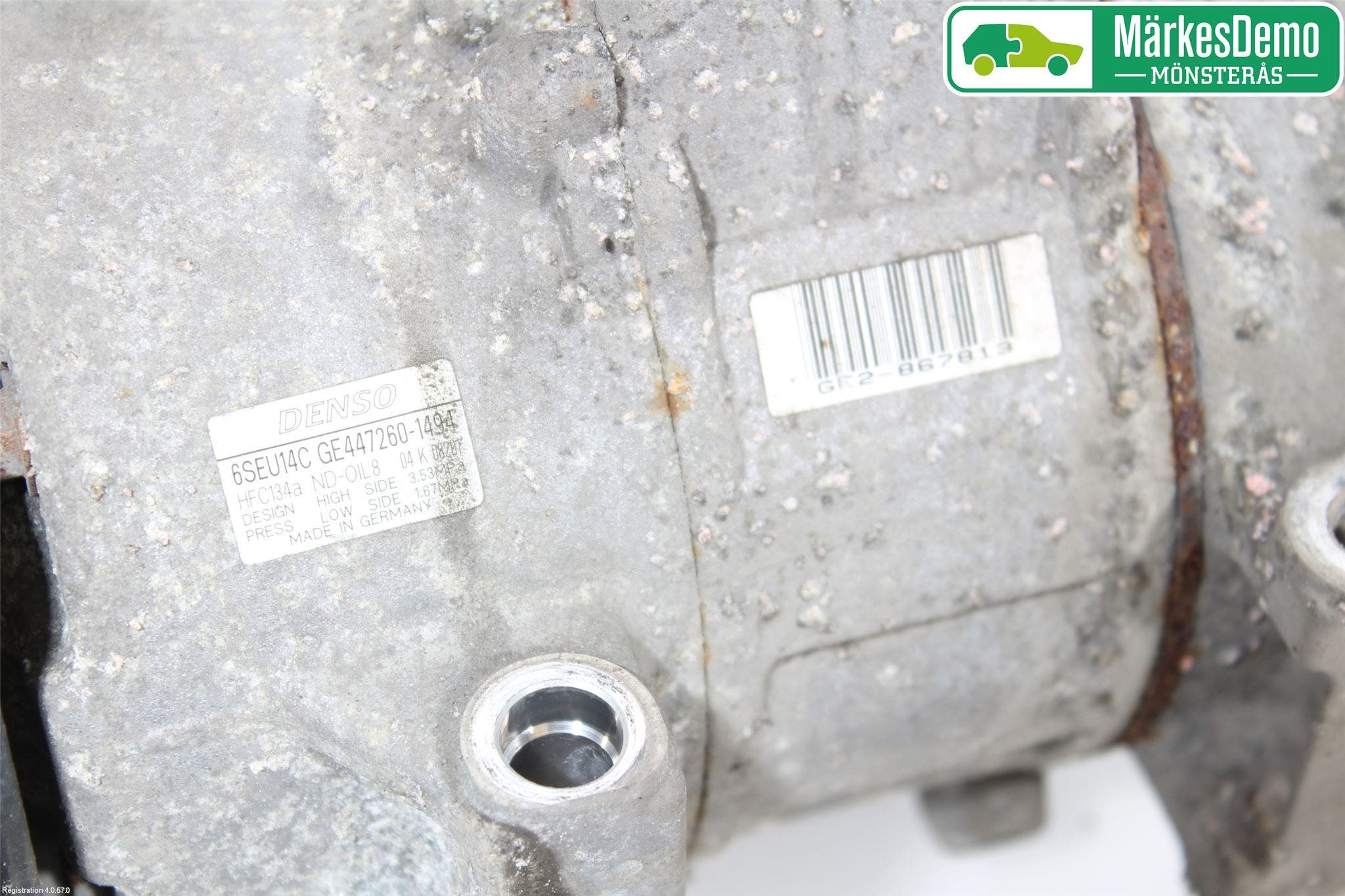 Toyota AURIS 07-09 Ac Kompressor