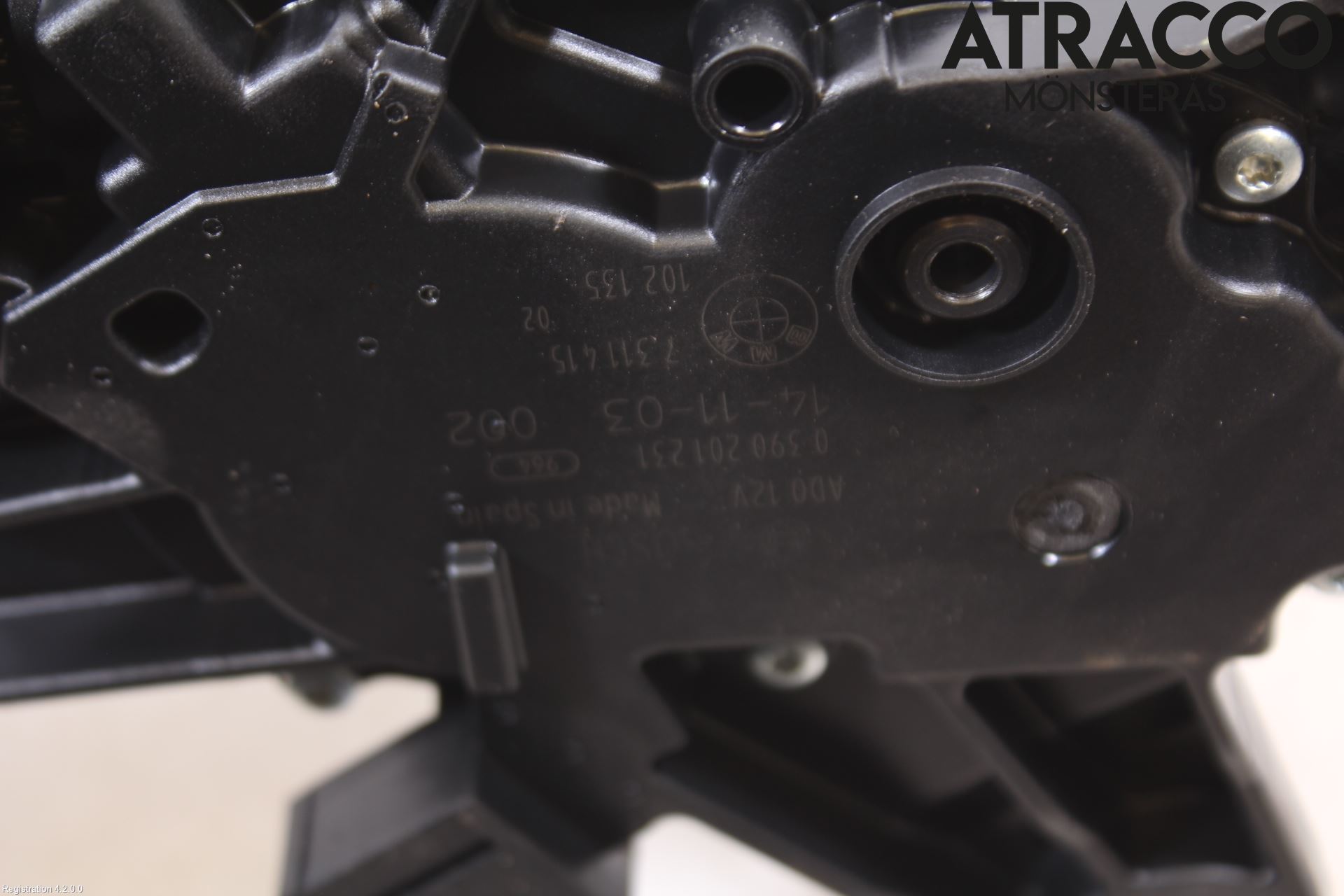 BMW 3 F30/F31/F80 12-19 Torkarmotor Baklucka