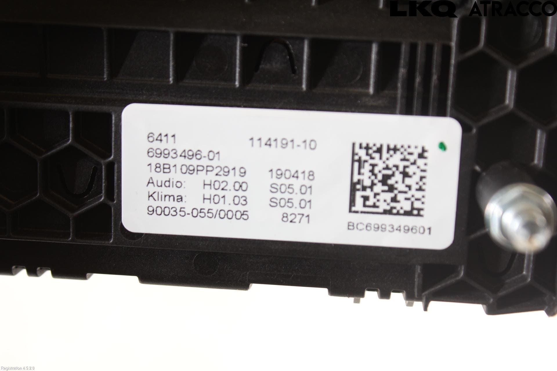 BMW 5 G30/G31/F90 17-23 Cd Radio - Multimediapanel