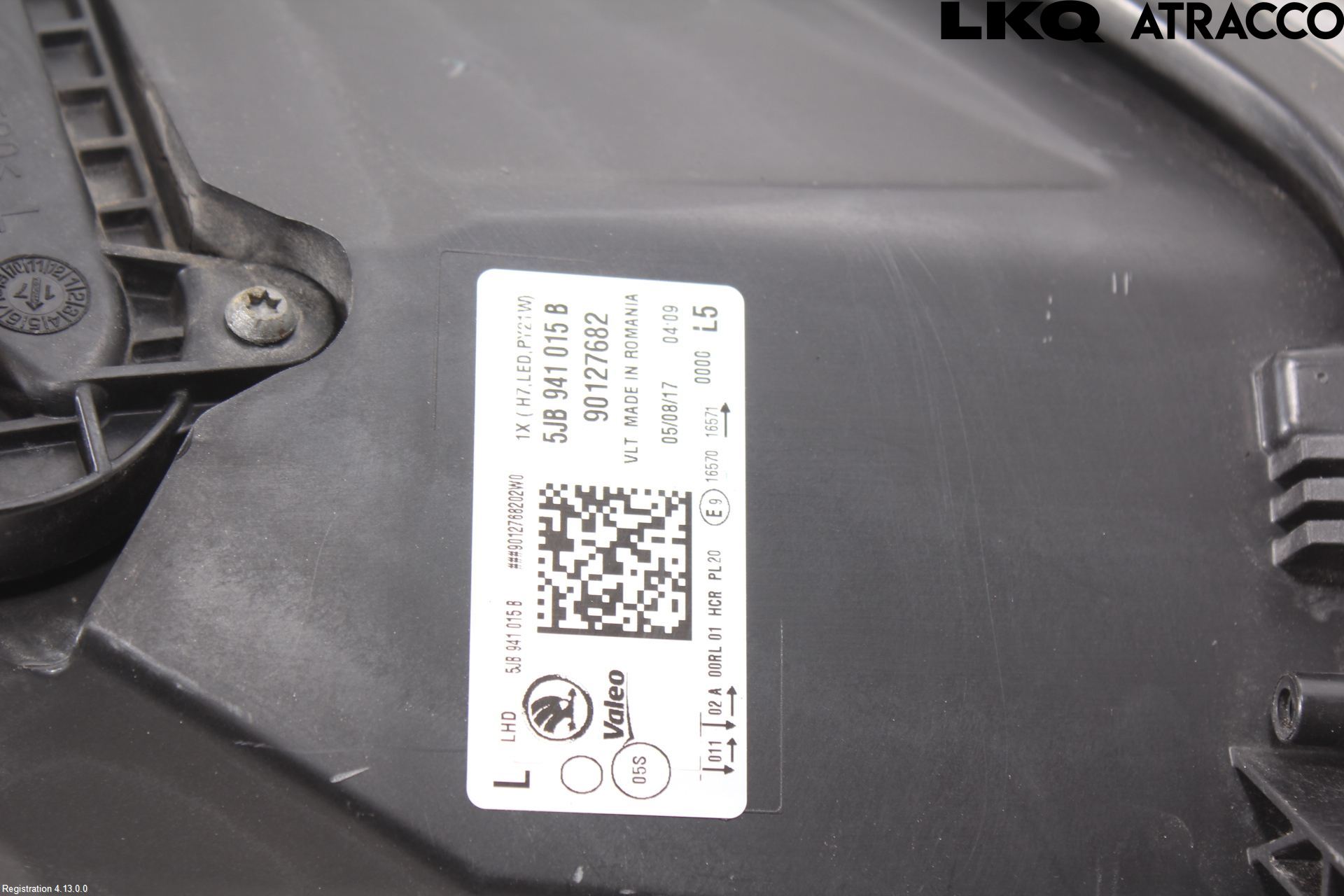 Skoda RAPID Strålkastare Vänster