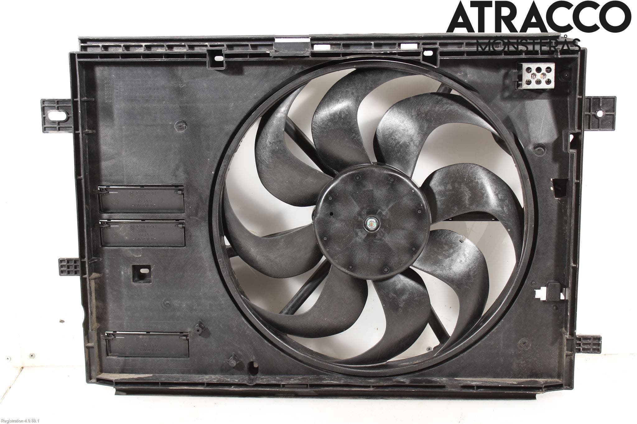 Peugeot 308 14-21 Kylfläkt El