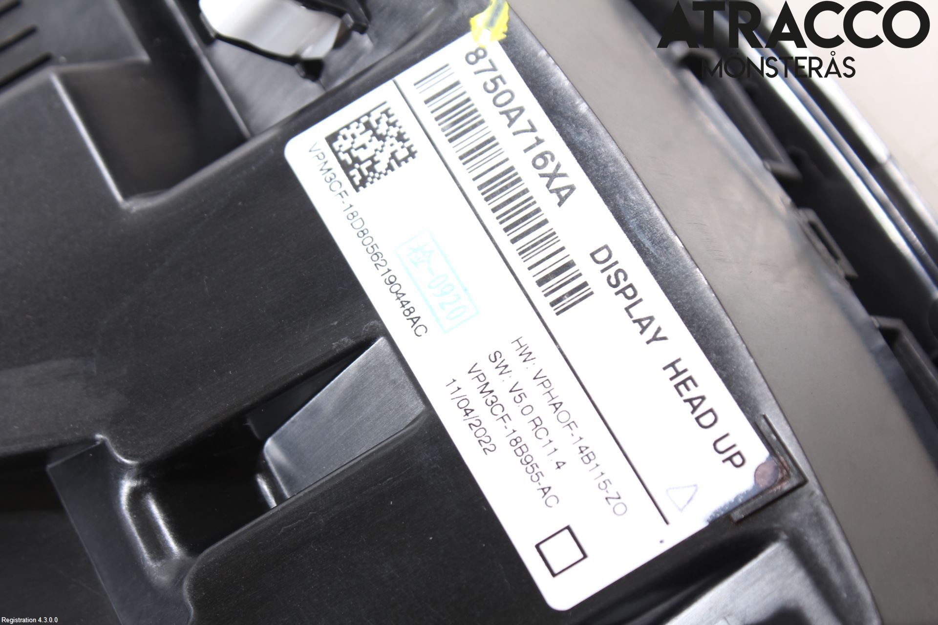 Mitsubishi ECLIPS CROSS Multifunktionsdisplay