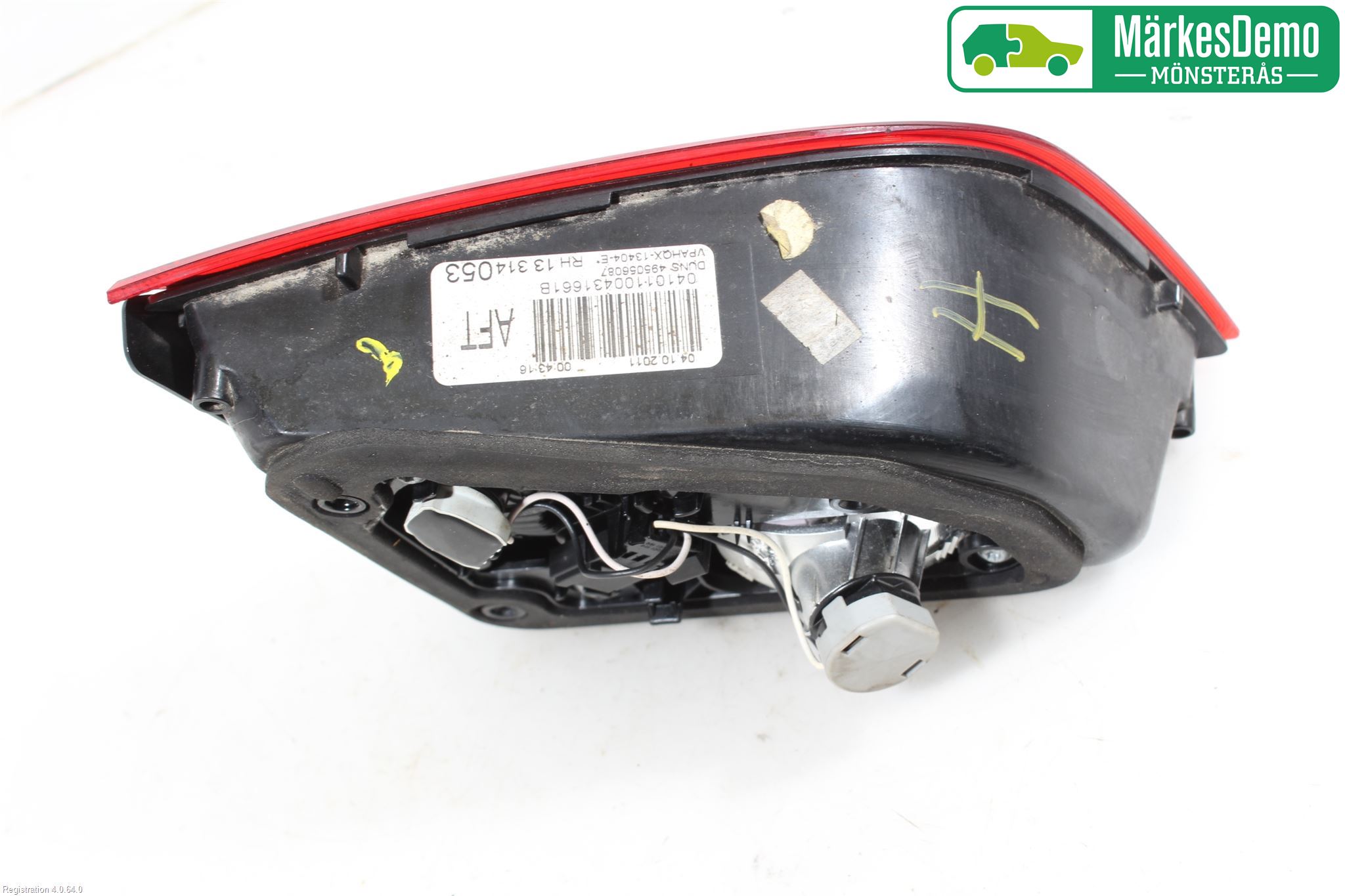 Opel ASTRA J 10-15 Bakljus Lucka Hö