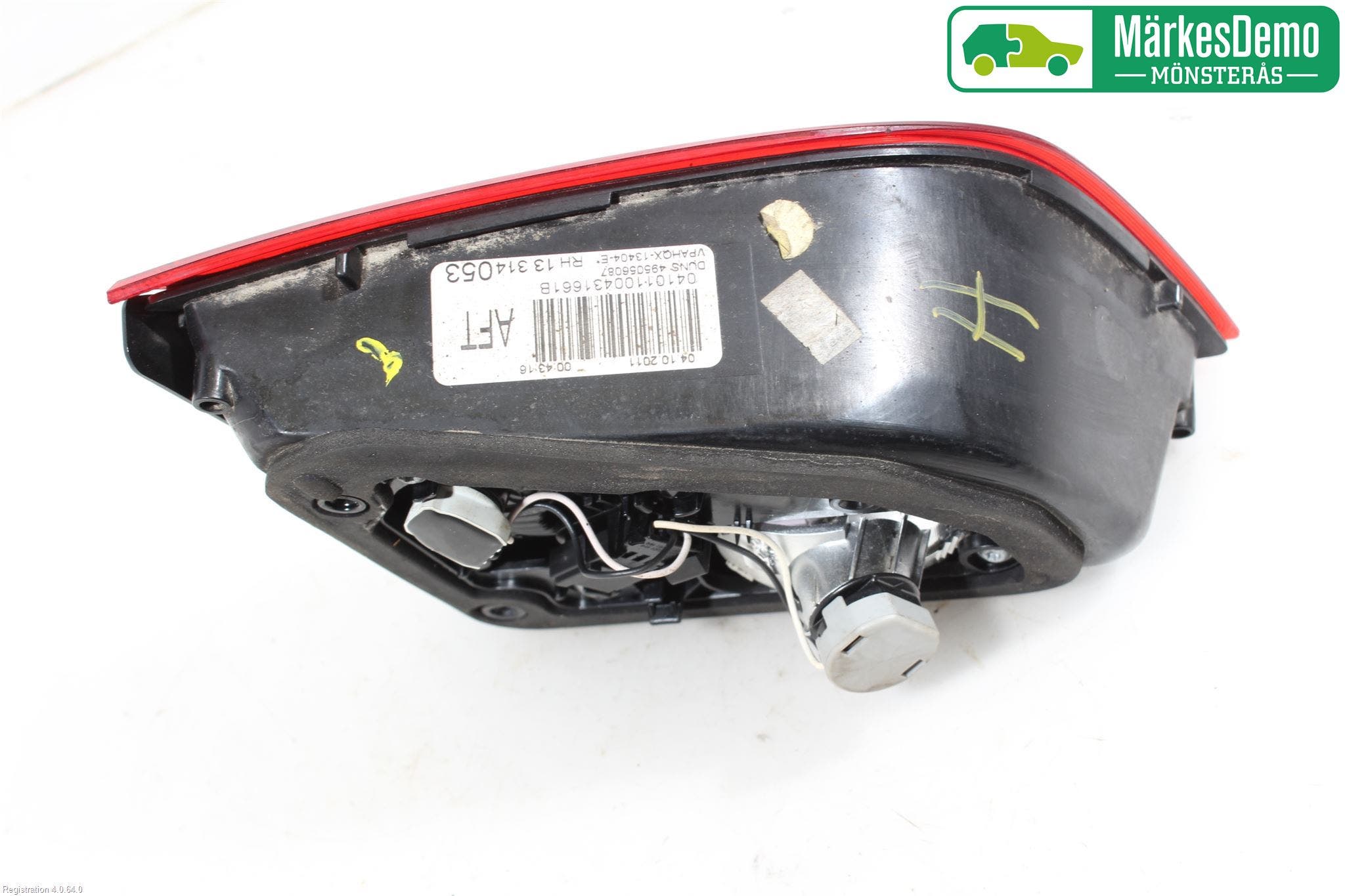 Opel ASTRA J 10-15 Bakljus Lucka Hö