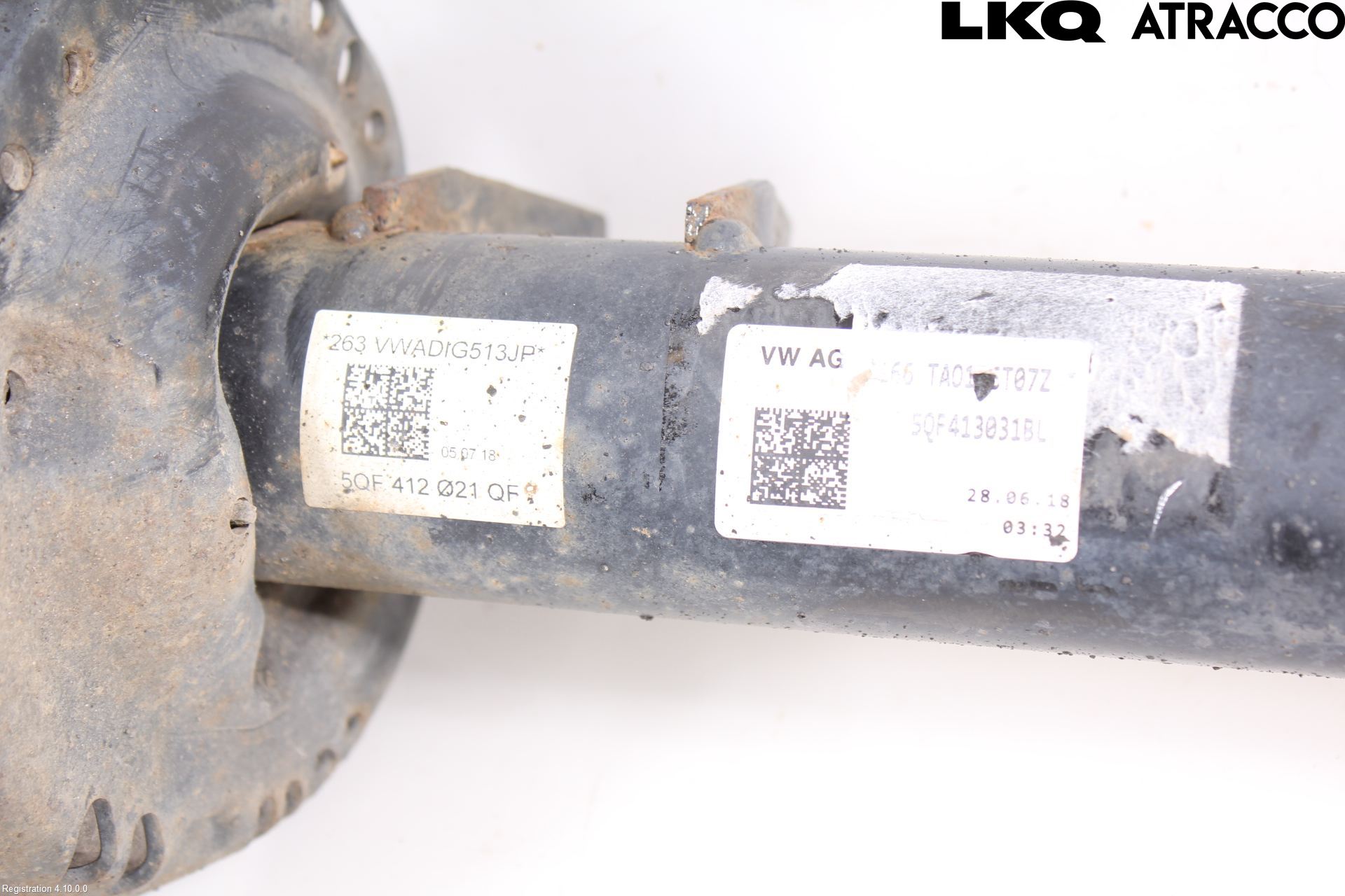 Volkswagen VW TIGUAN 16-24 Fjäderben Fram Höger