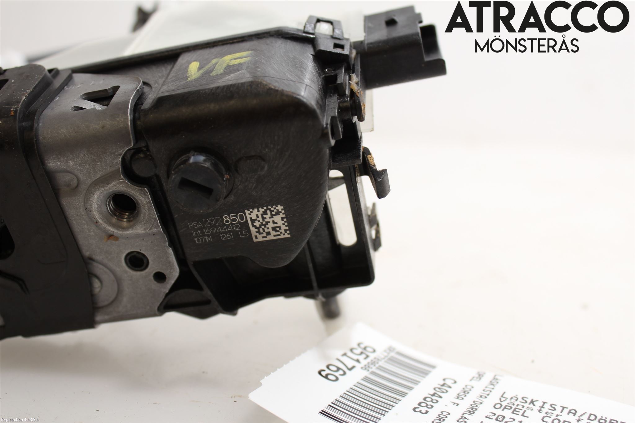 Opel CORSA F, CORSA-E 20- Låskista-Dörrlås