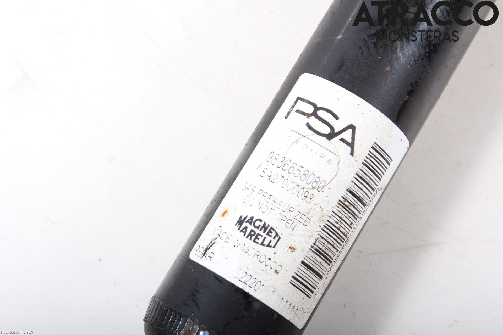 Peugeot 2008 13-20 Stötdämpare Bak