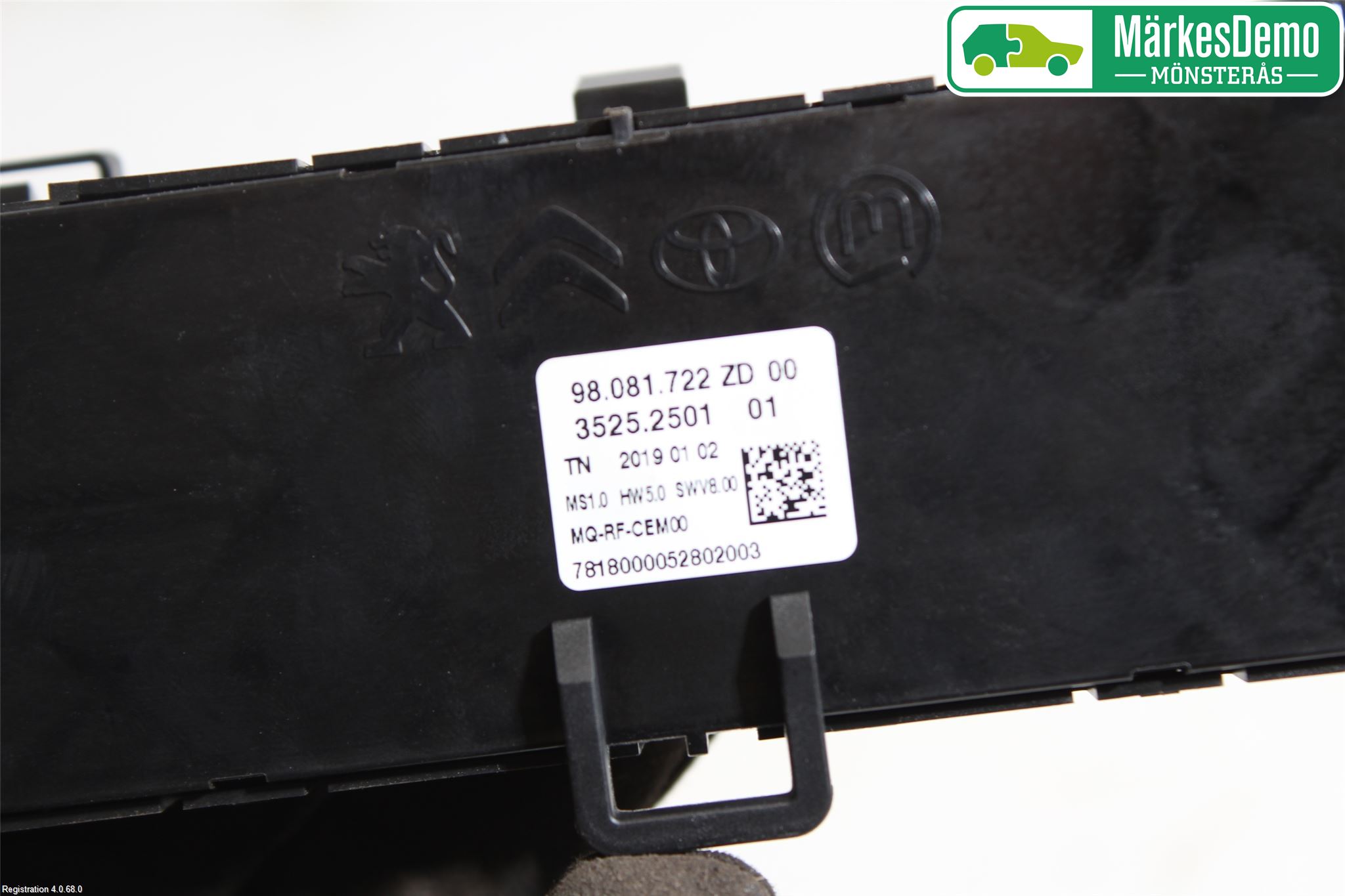 Citroen BERLINGO/E-BERLINGO 19- Ac Styrenhet Ac Manöveren