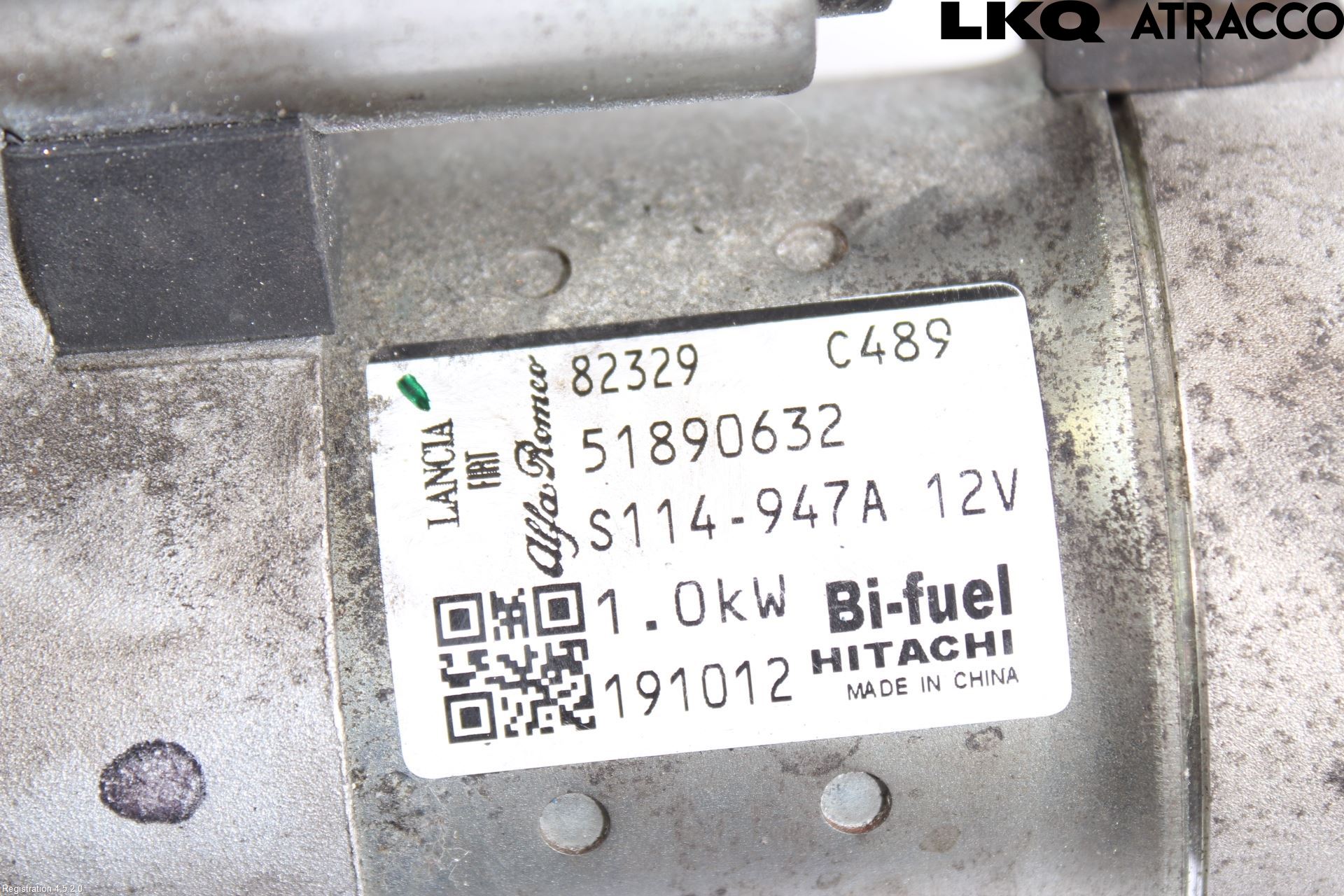 Fiat DOBLO CARGO Startmotor