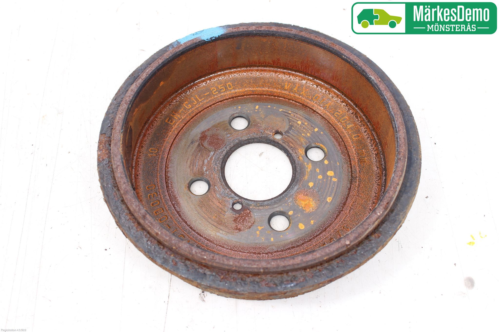 Toyota YARIS XP130 12-14 Bromstrumma Bak