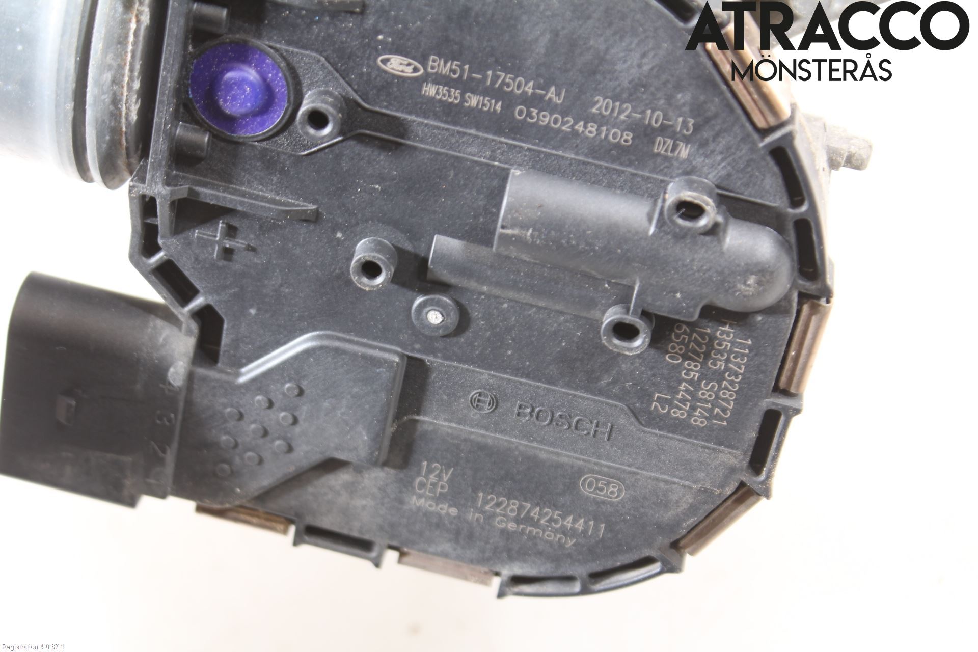 Ford FOCUS 11-14 Torkarmotor Vindruta