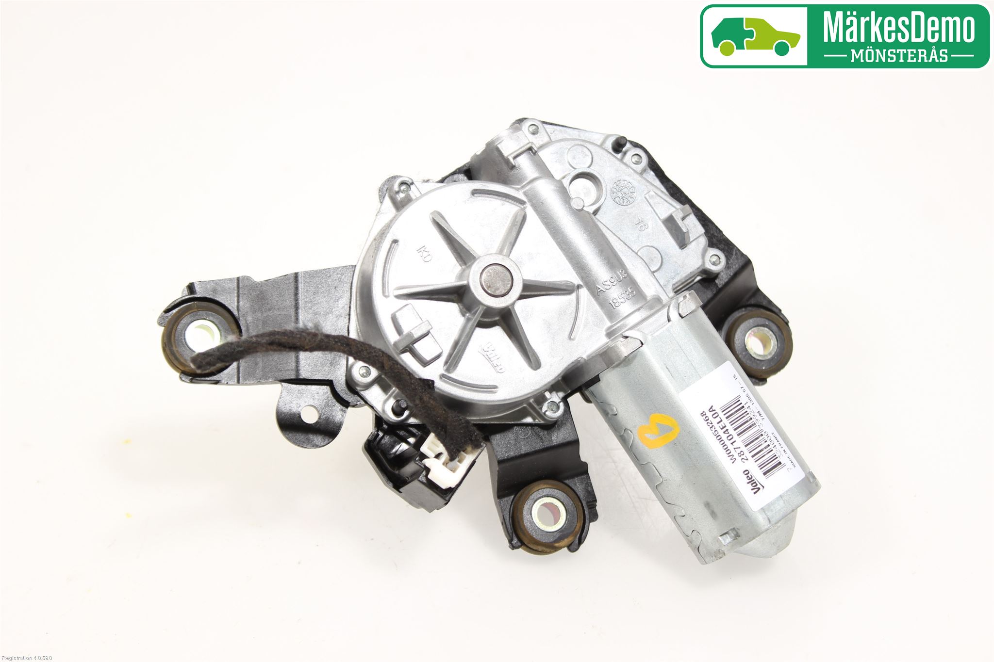 Nissan QASHQAI 14-17 Torkarmotor Baklucka