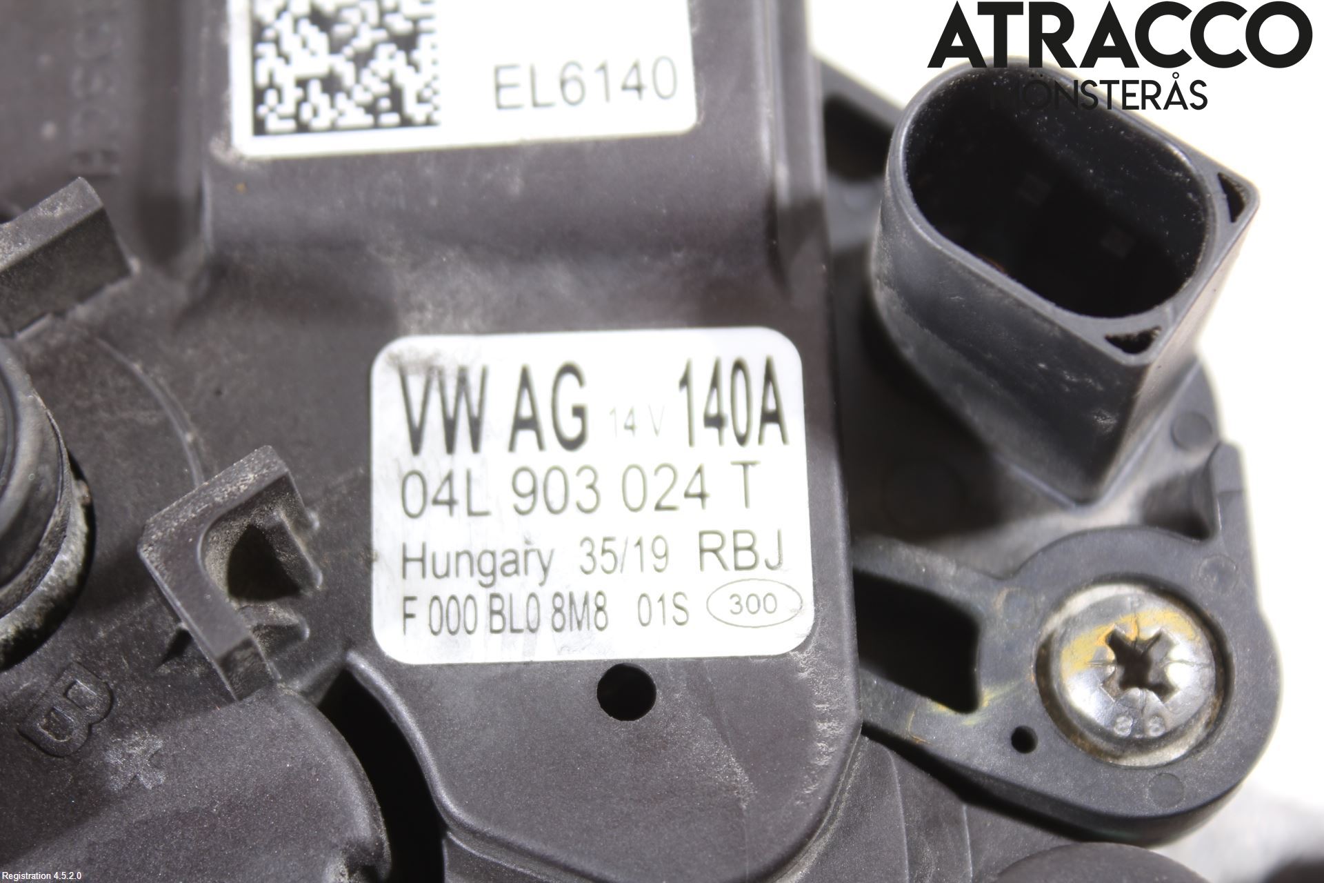 Volkswagen VW PASSAT 15-19 Generator