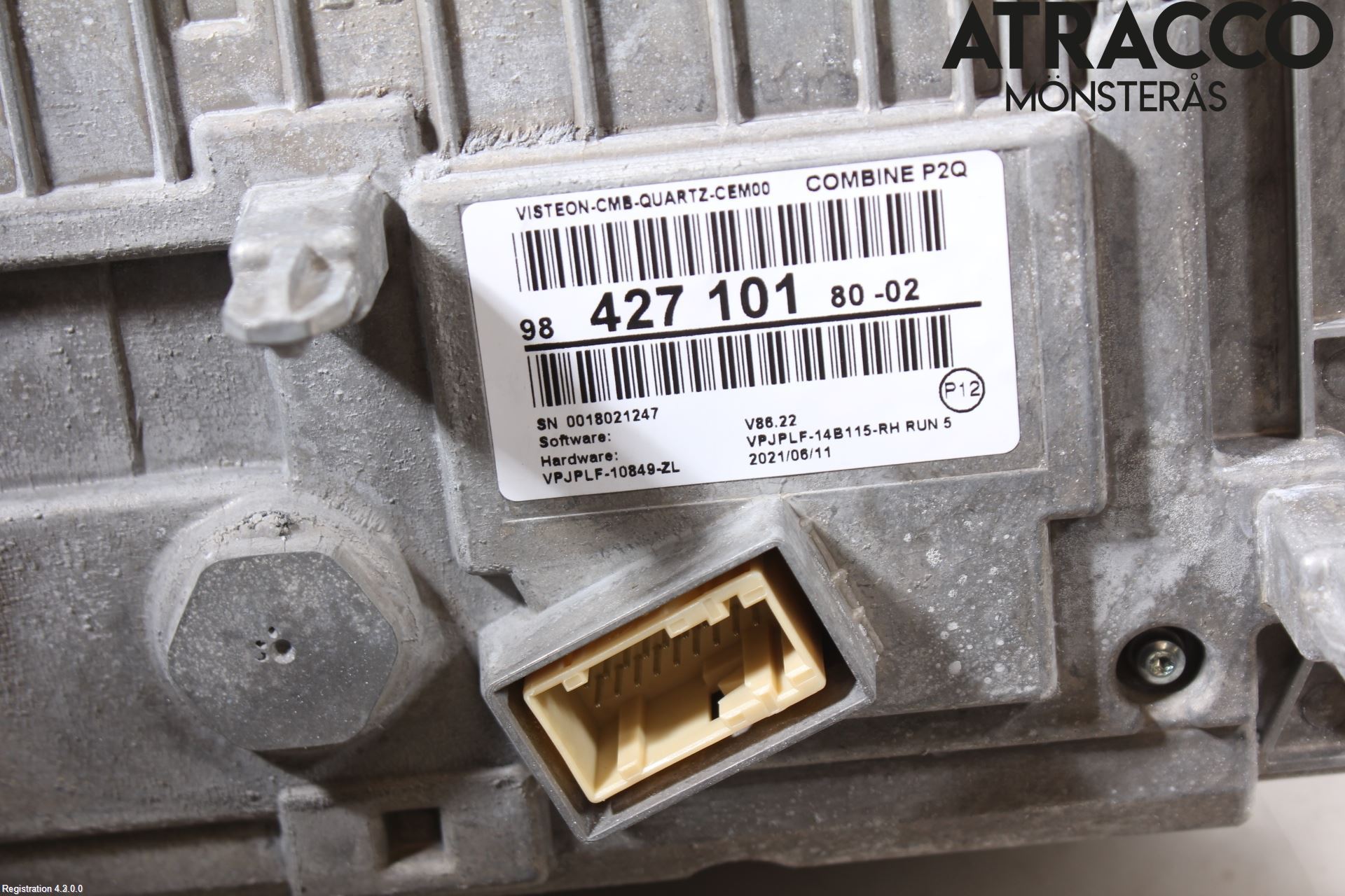 Peugeot 2008/E-2008 20- Instrument Komb