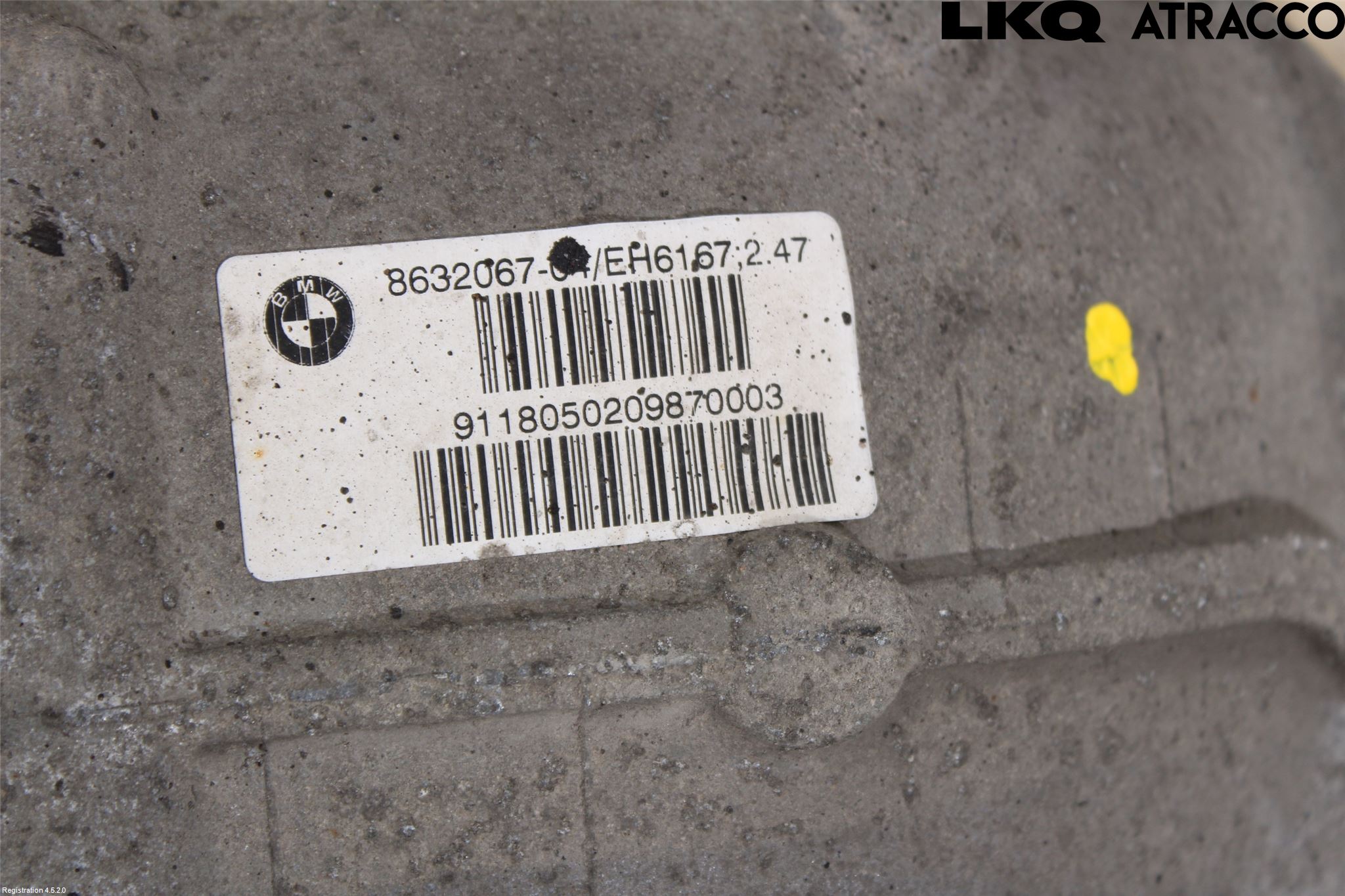 BMW 5 G30/G31/F90 17-23 Bakväxel-Diff